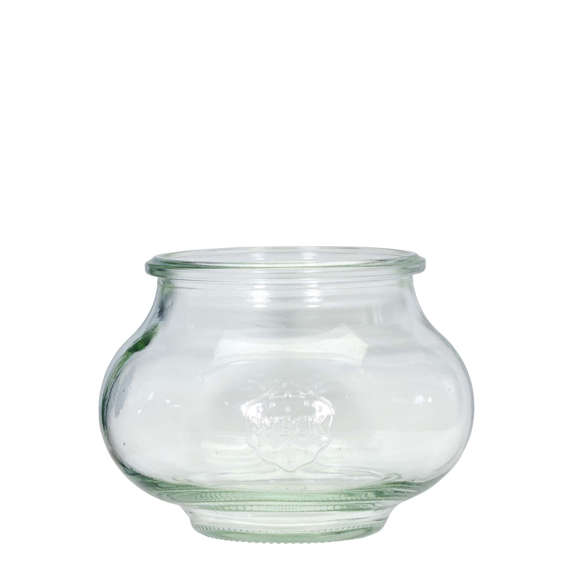 Bocal décoratif WECK 560 ml, bouchage: bords arrondis