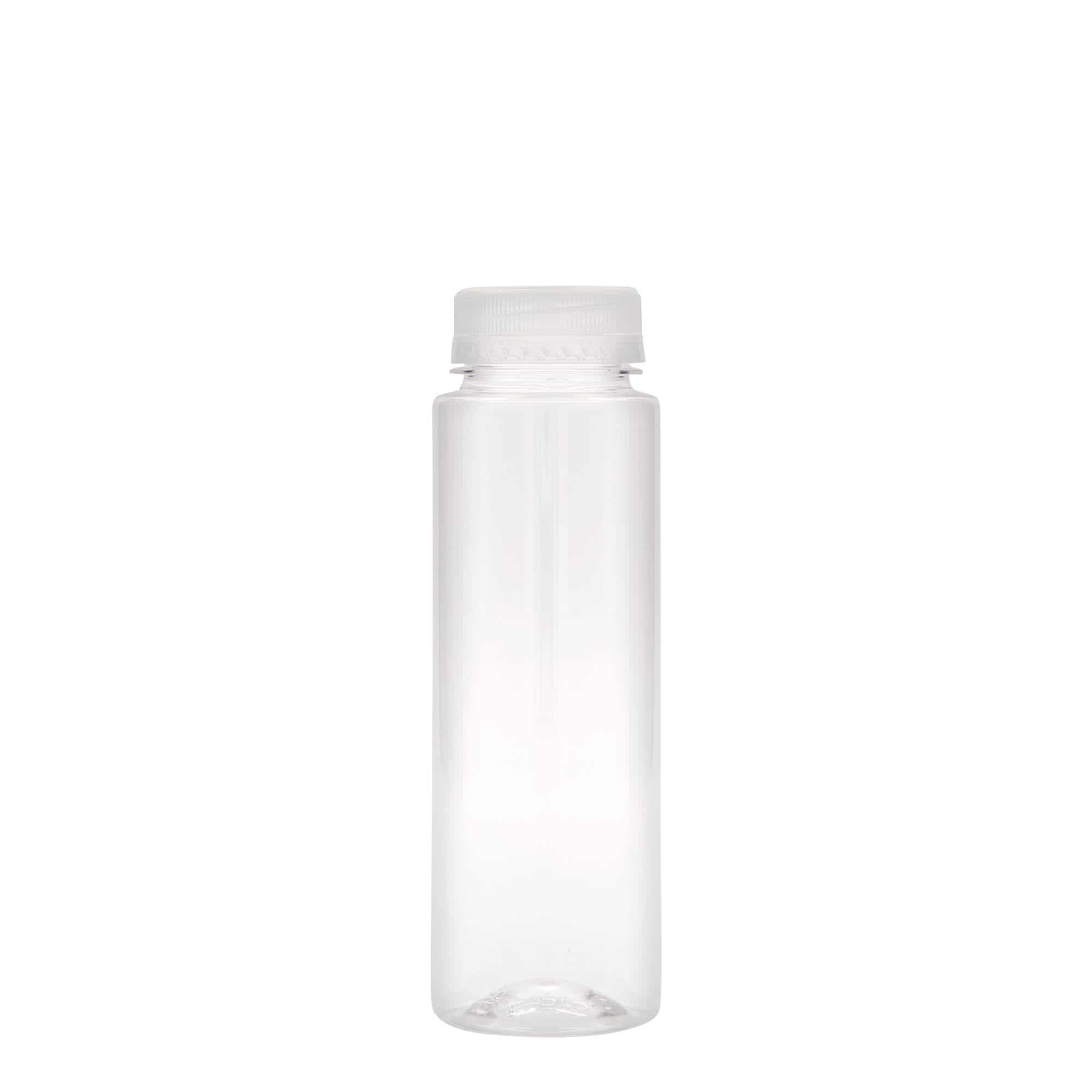Bouteille PET 250 ml 'Everytime', plastique, ouverture : 38 mm