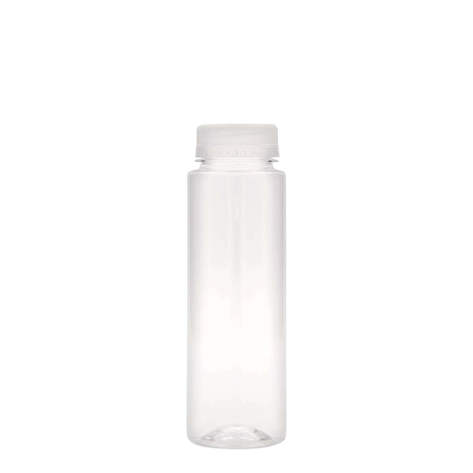 Bouteille PET 250 ml 'Everytime', plastique, ouverture : 38 mm