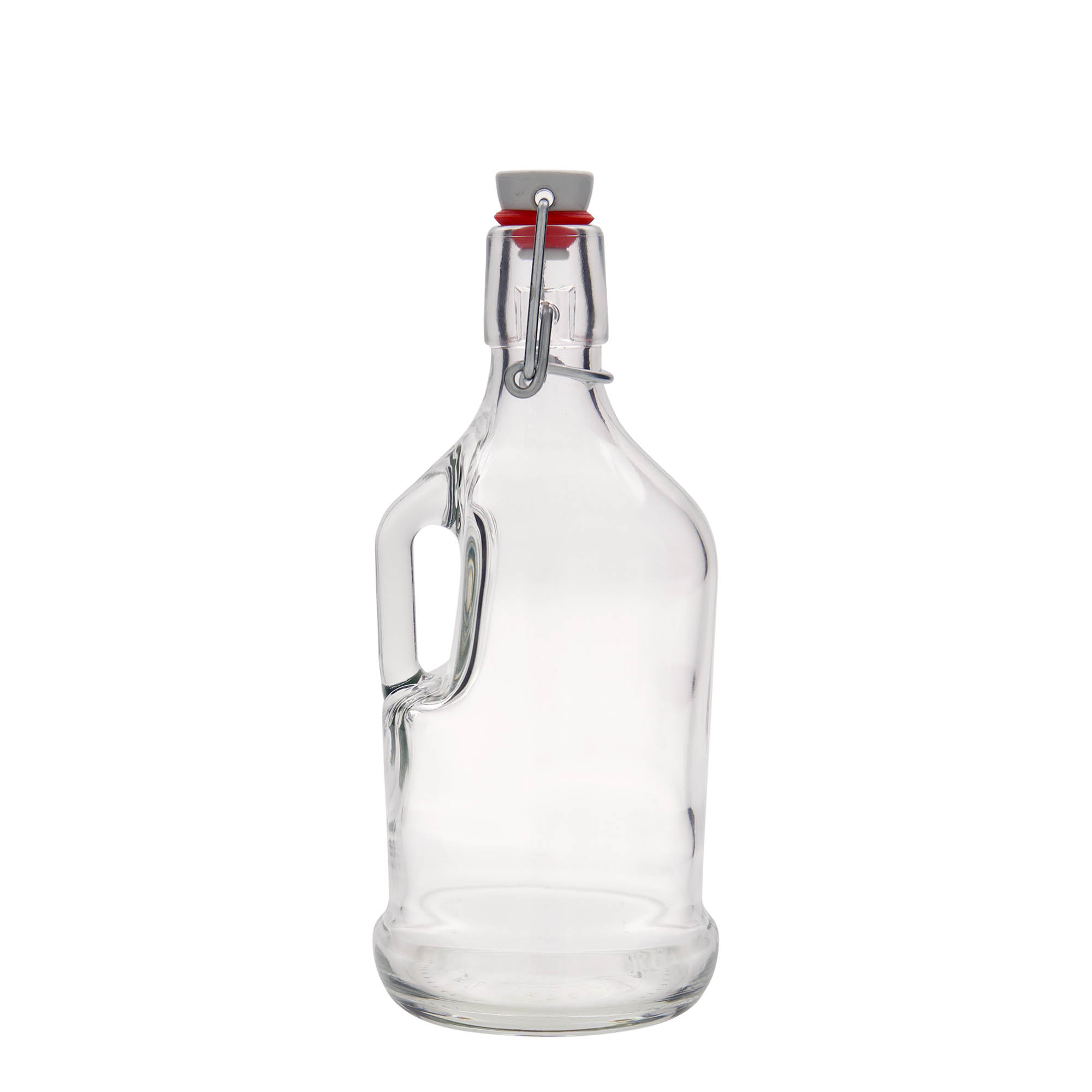 Bouteille en verre 500 ml 'Classica', ouverture : fermeture à levier Bouteille en verre 500 ml 'Classica', ouverture : fermeture à levier