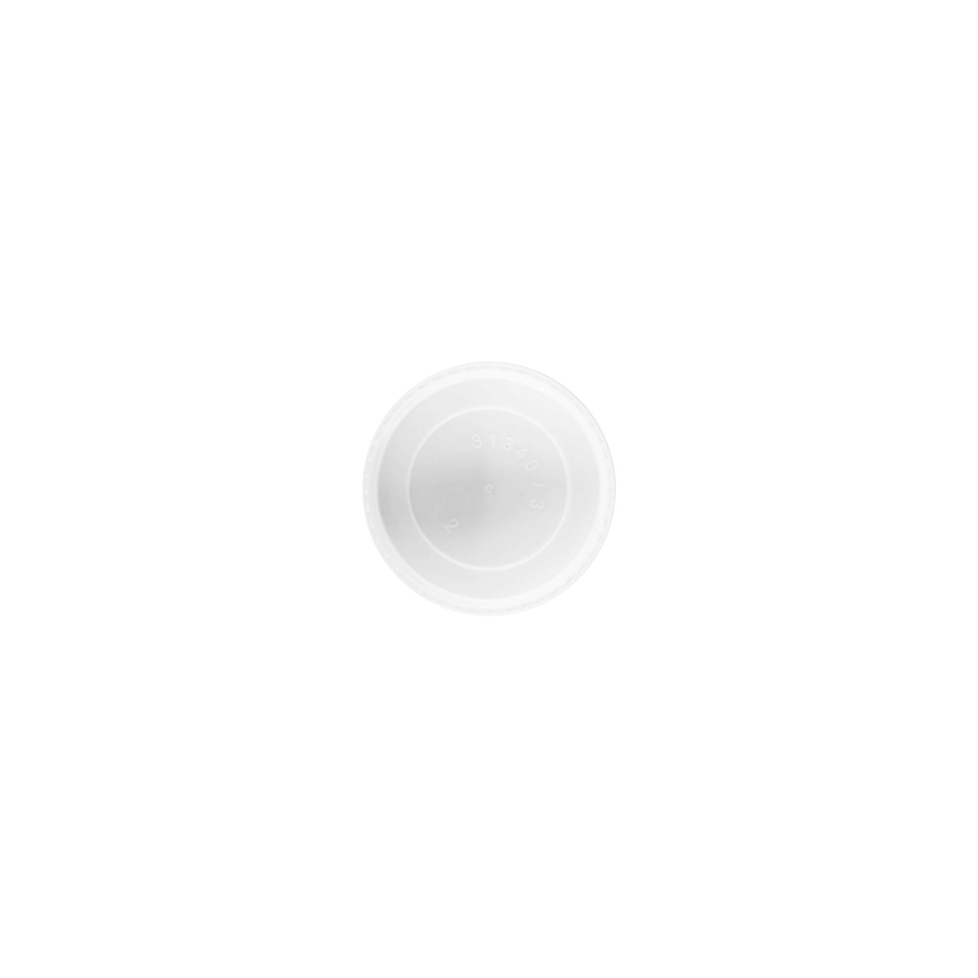 Bouchon à vis pour 5 ml 'Bianca', plastique PP, blanc Bouchon à vis pour 5 ml 'Bianca', plastique PP, blanc