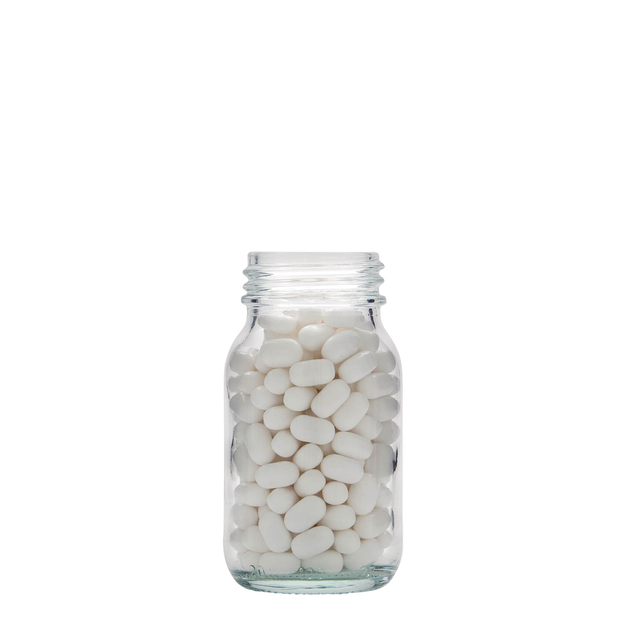 100 ml bocal à large ouverture, embouchure : DIN 40 100 ml bocal à large ouverture, embouchure : DIN 40