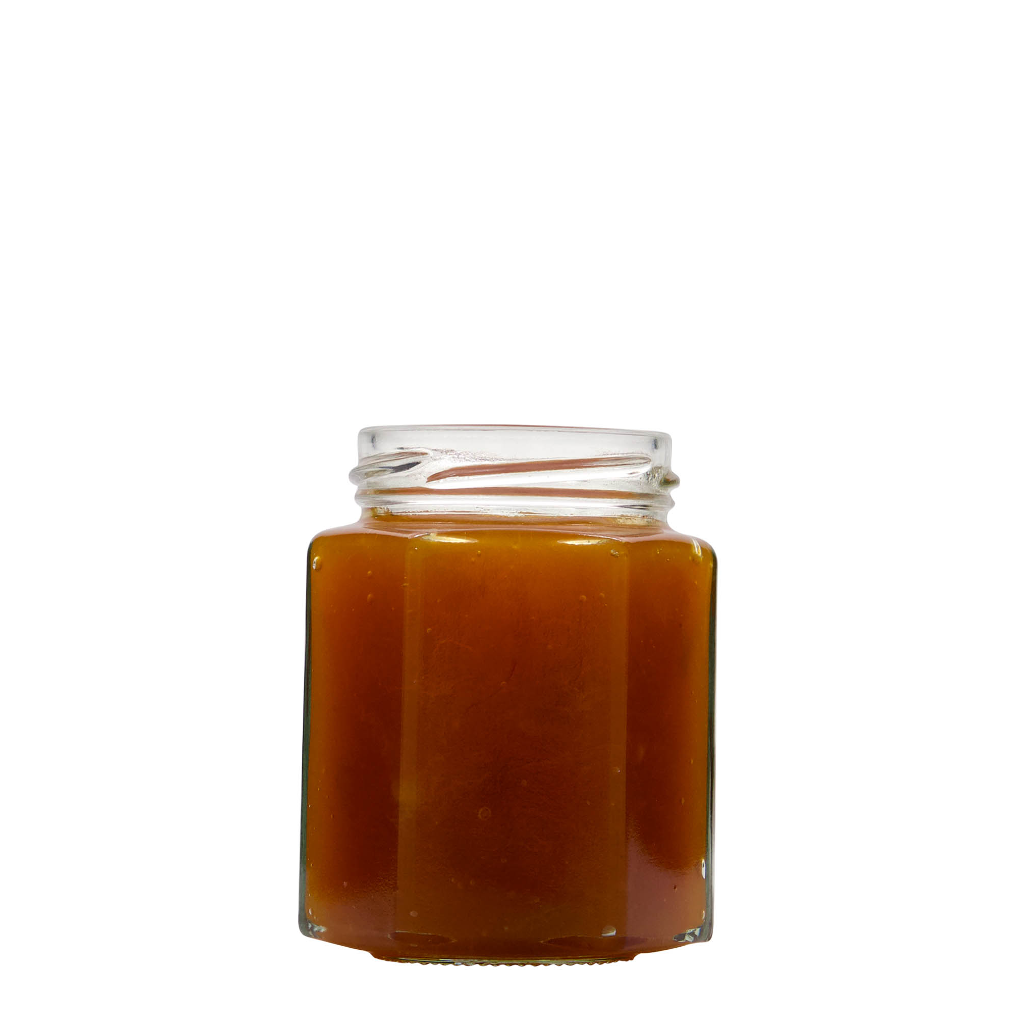 196 ml bocal hexagonal, ouverture : Twist-Off (TO 58) 196 ml bocal hexagonal, ouverture : Twist-Off (TO 58)