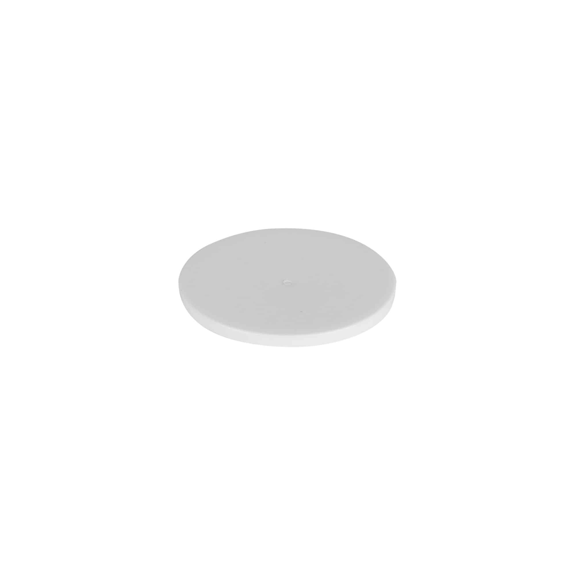 Couvertures pour 15 ml 'Bianca', plastique PP, blanc