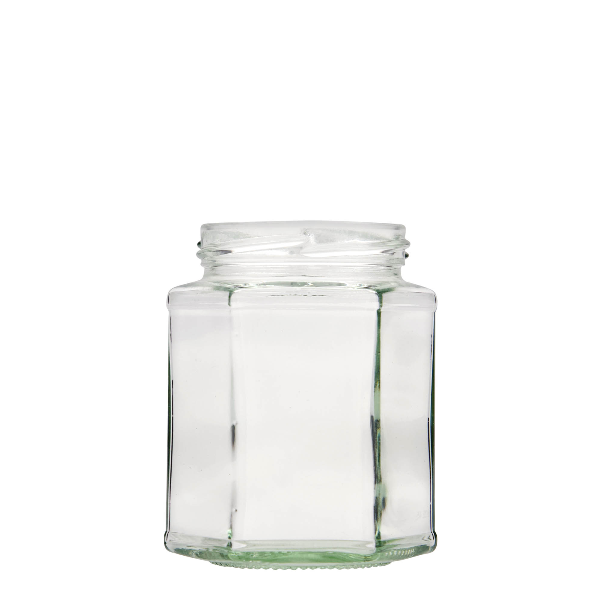 324 ml verre hexagonal, ouverture : Twist-Off (TO 66) 324 ml verre hexagonal, ouverture : Twist-Off (TO 66)