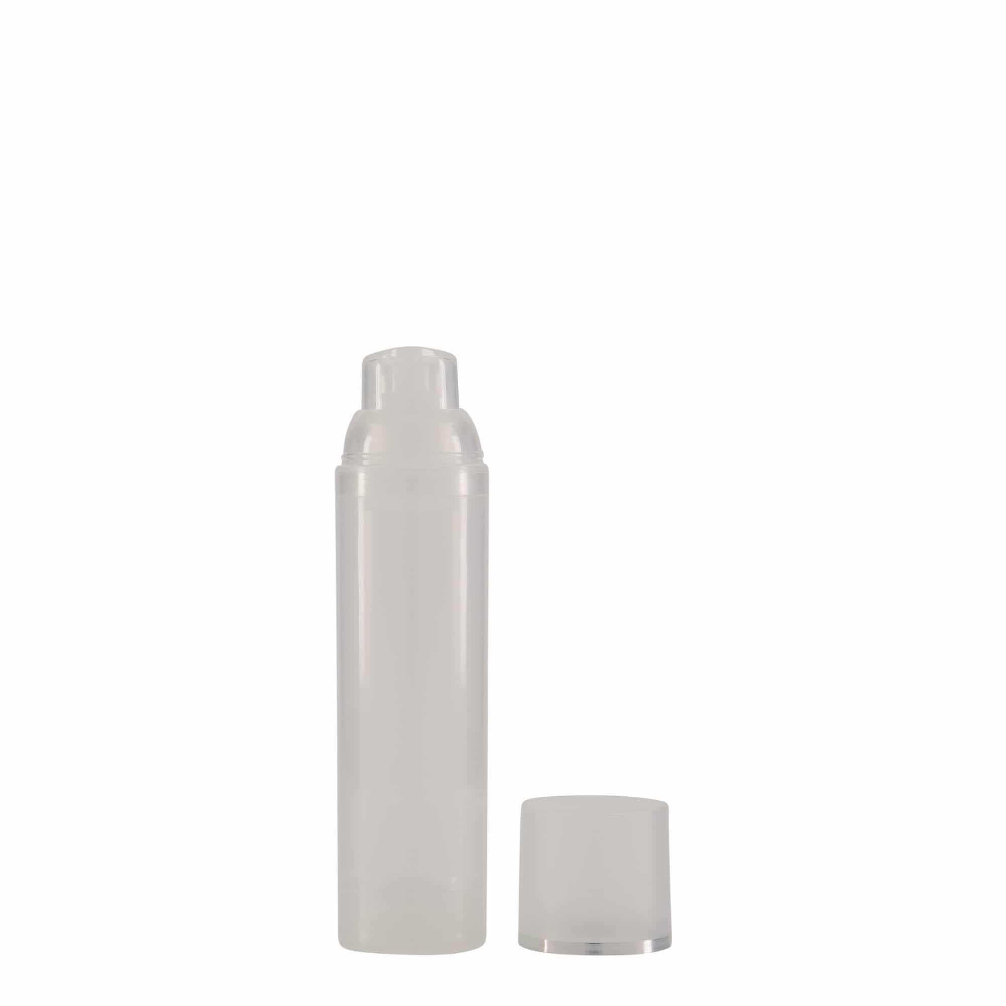 Distributeur airless 75 ml « Mezzo », plastique PP, naturel