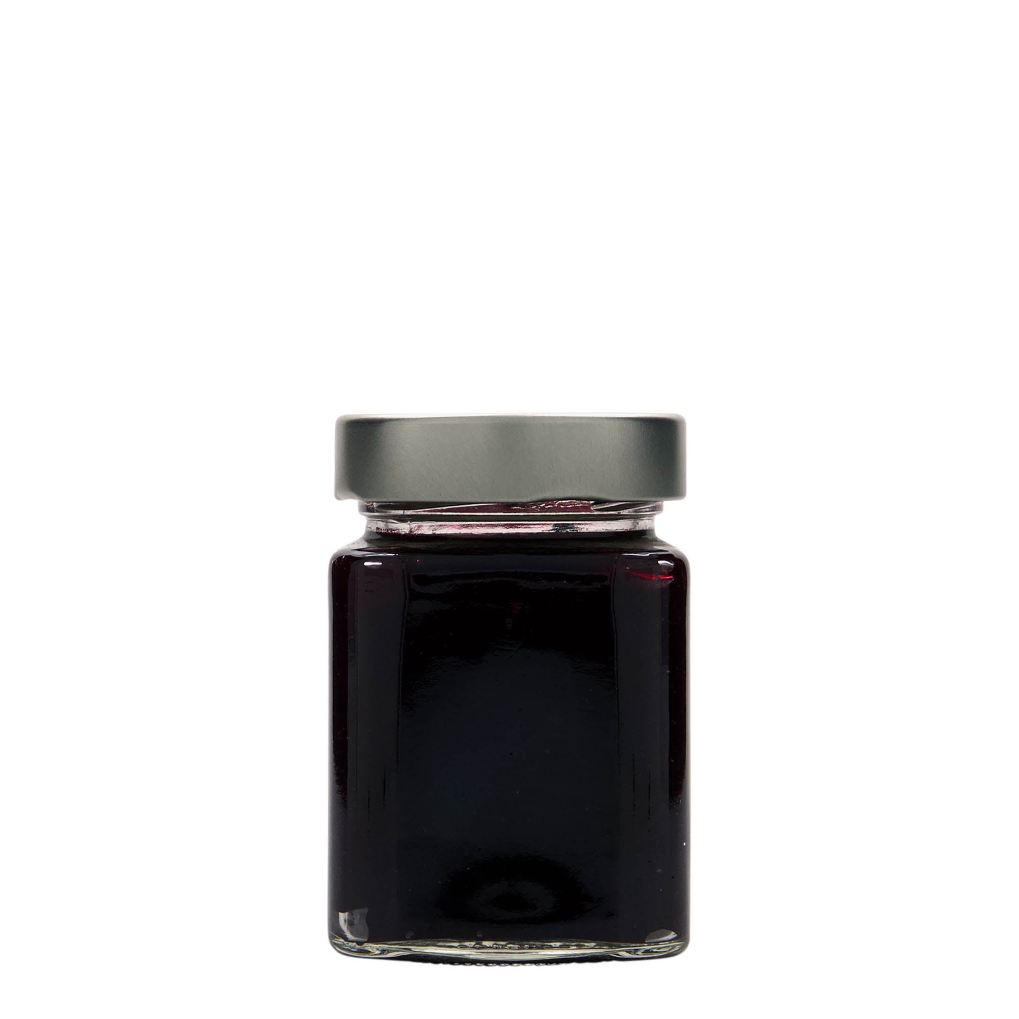 212 ml bocal carré « Funny », ouverture : Deep-Twist-Off (DTO 58)