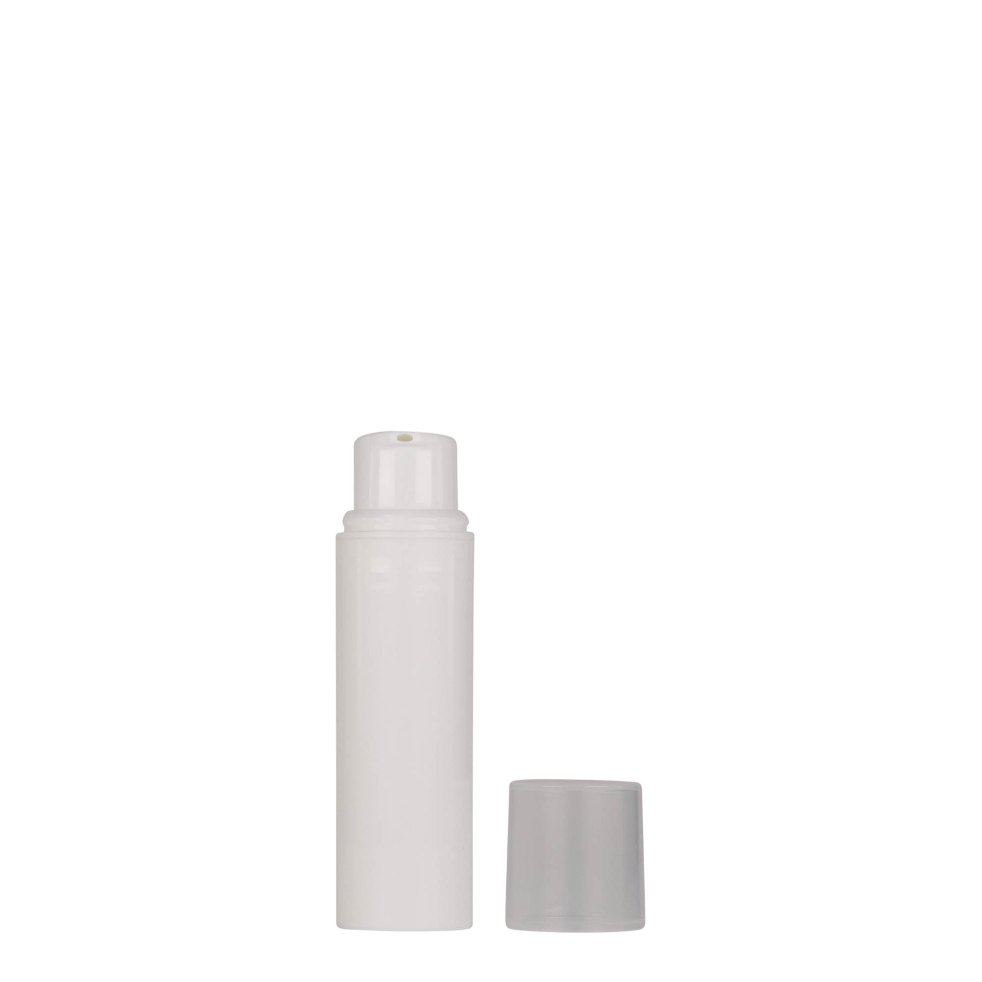 Distributeur airless 10 ml « Nano », plastique PP, blanc