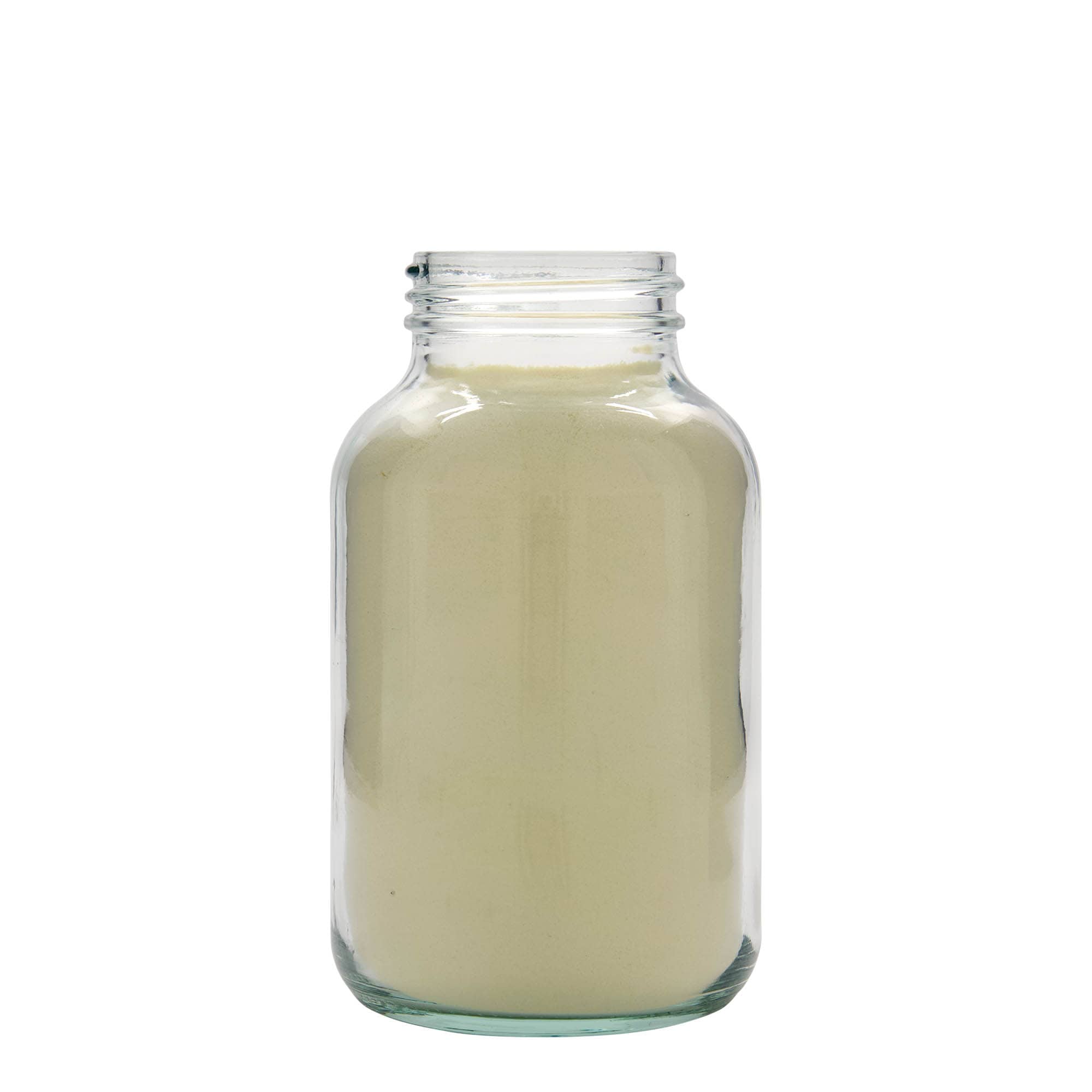 1 000 ml bocal à large ouverture, embouchure : DIN 68