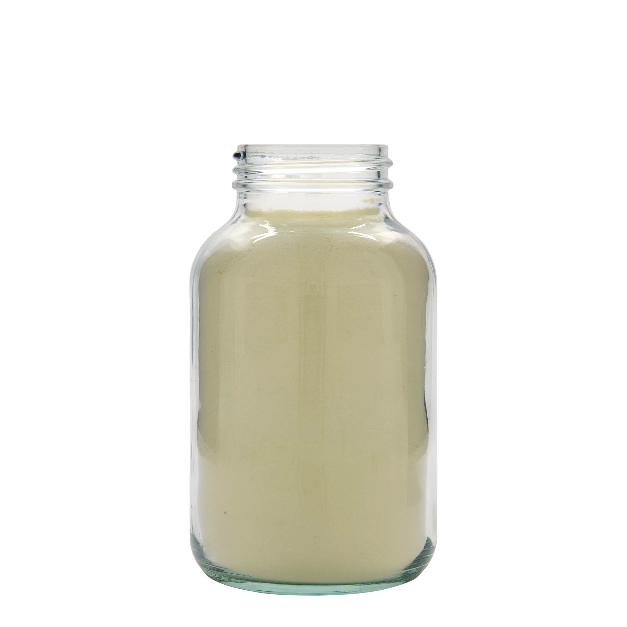 1 000 ml bocal à large ouverture, embouchure : DIN 68