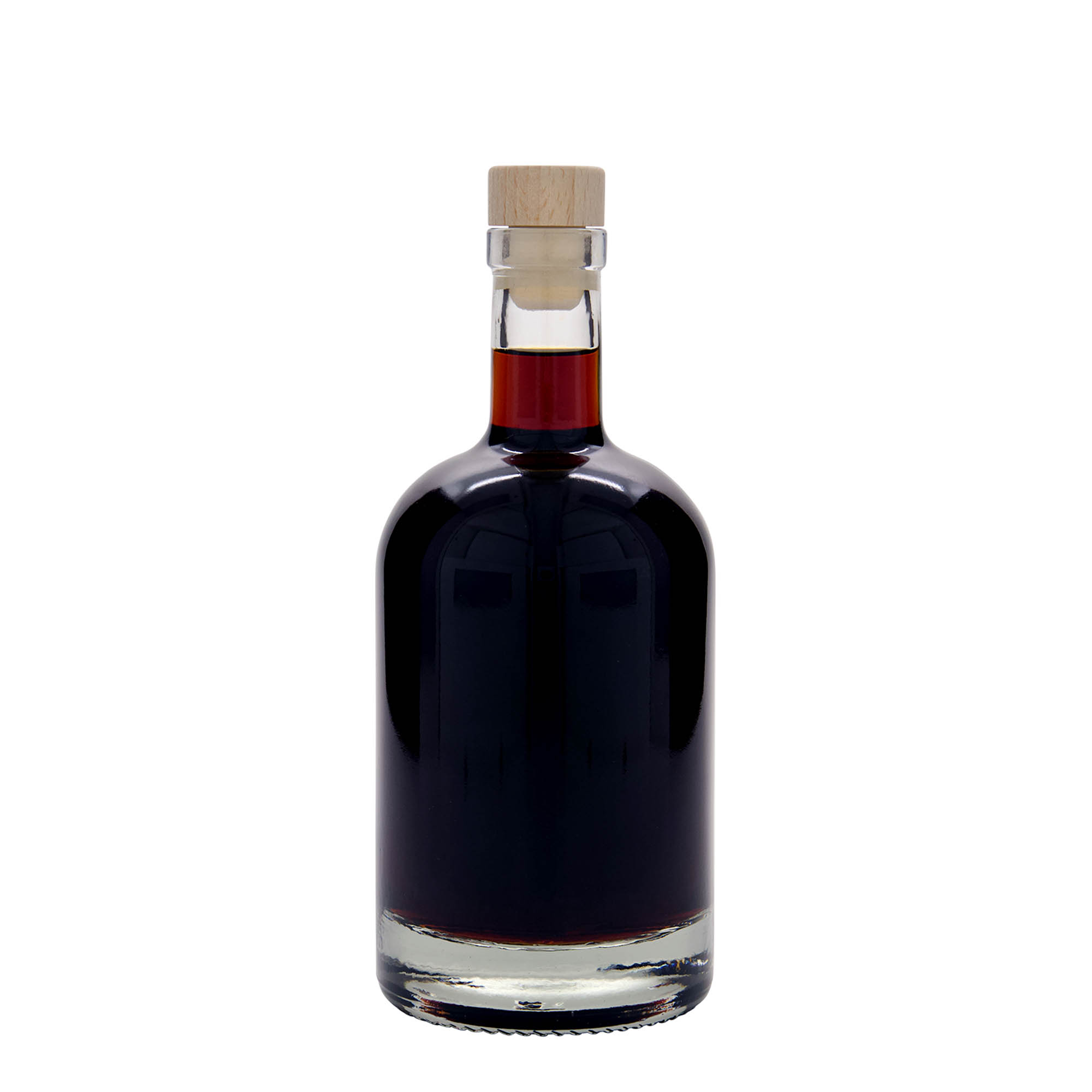 Bouteille en verre 500 ml « First Class », ouverture : liège Bouteille en verre 500 ml « First Class », ouverture : liège