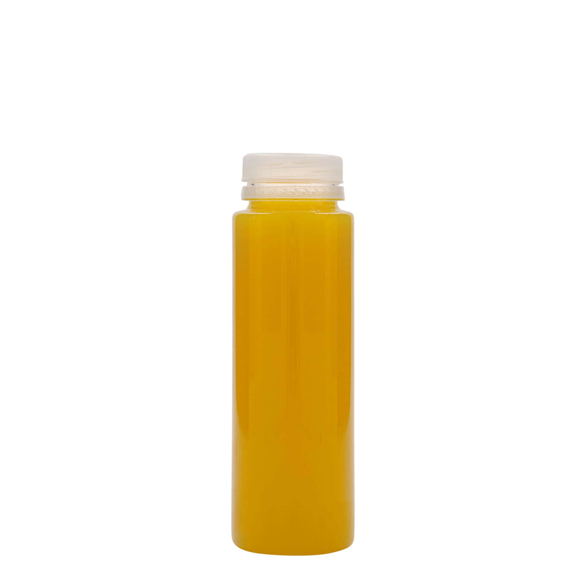 Bouteille PET 250 ml « Everytime », plastique, ouverture : 38 mm