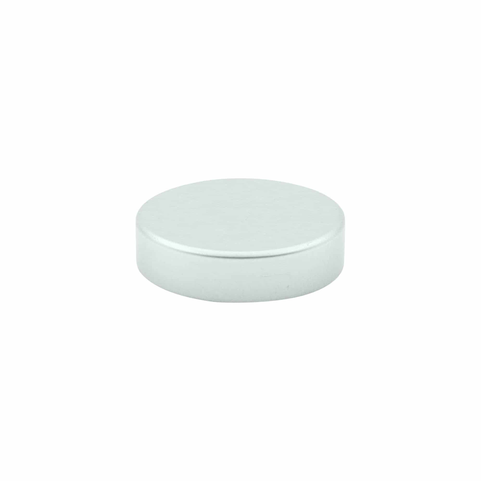 Bouchon à vis, métal, argent, pour ouverture : 38/400