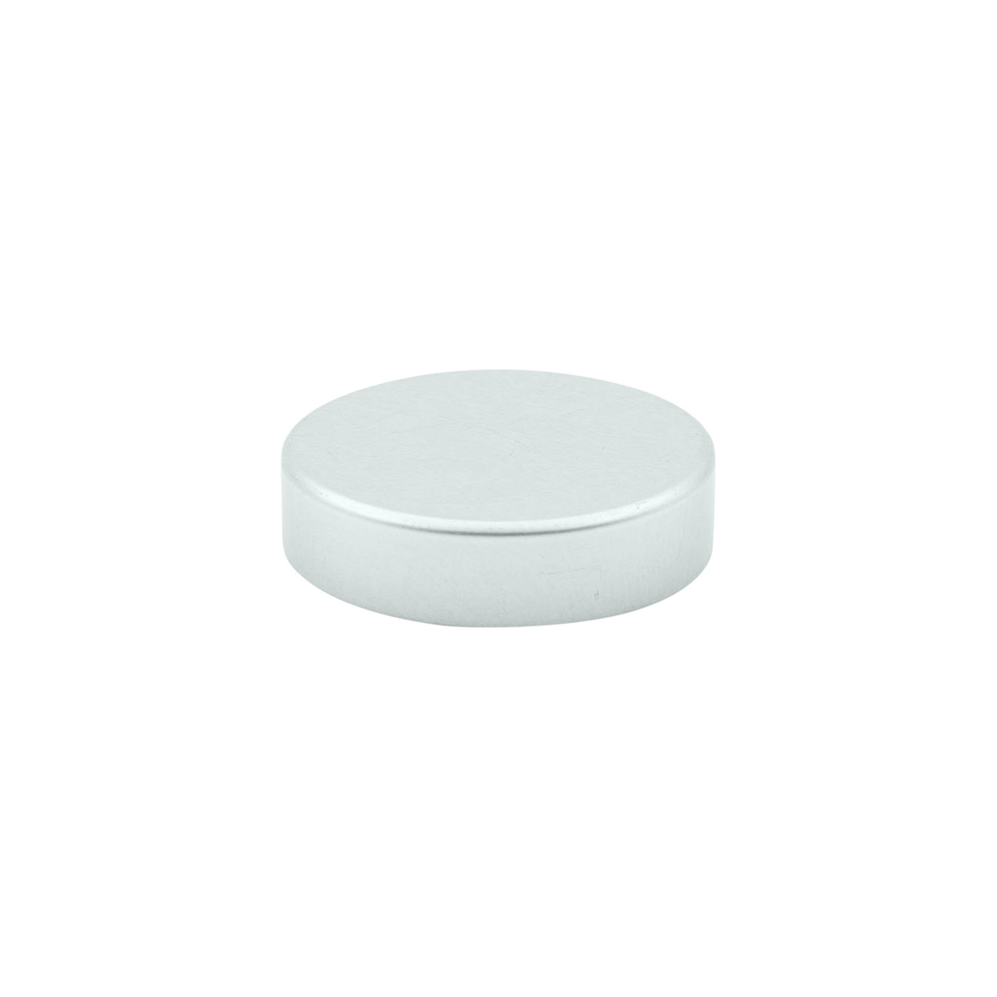 Bouchon à vis, métal, argent, pour ouverture : 38/400