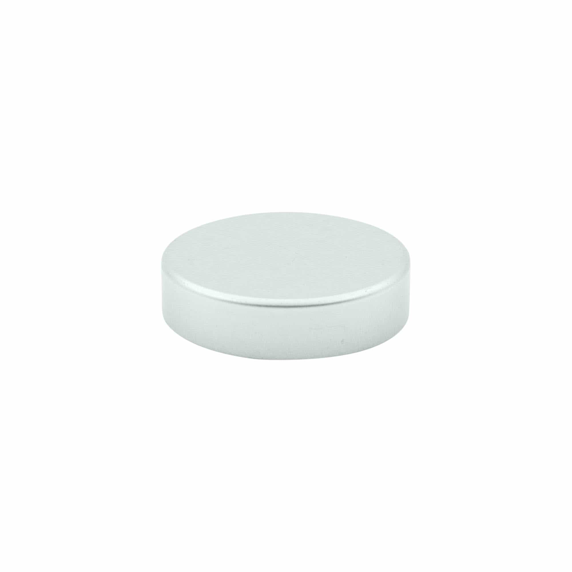 Bouchon à vis, métal, argent, pour ouverture : 38/400