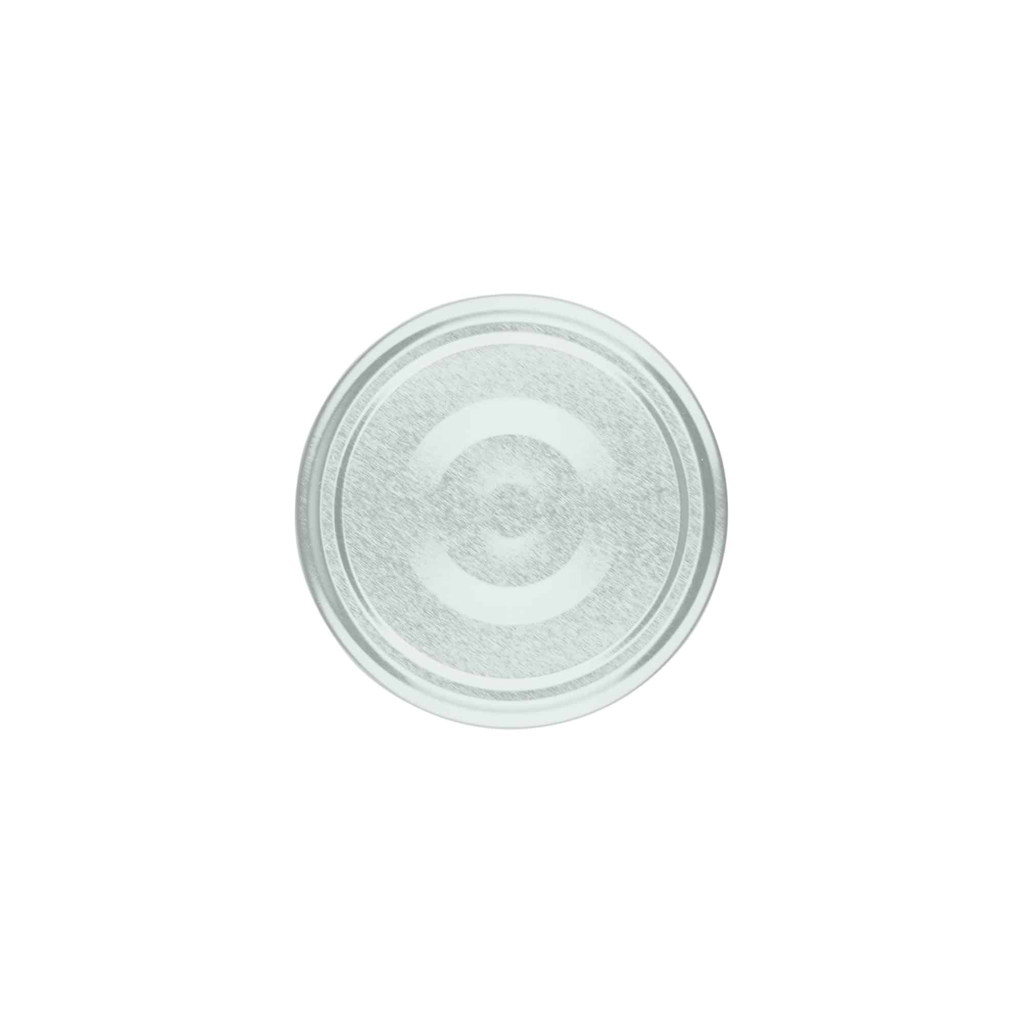 Couvercle Twist-Off, fer blanc, argenté, pour bouchage: TO 66