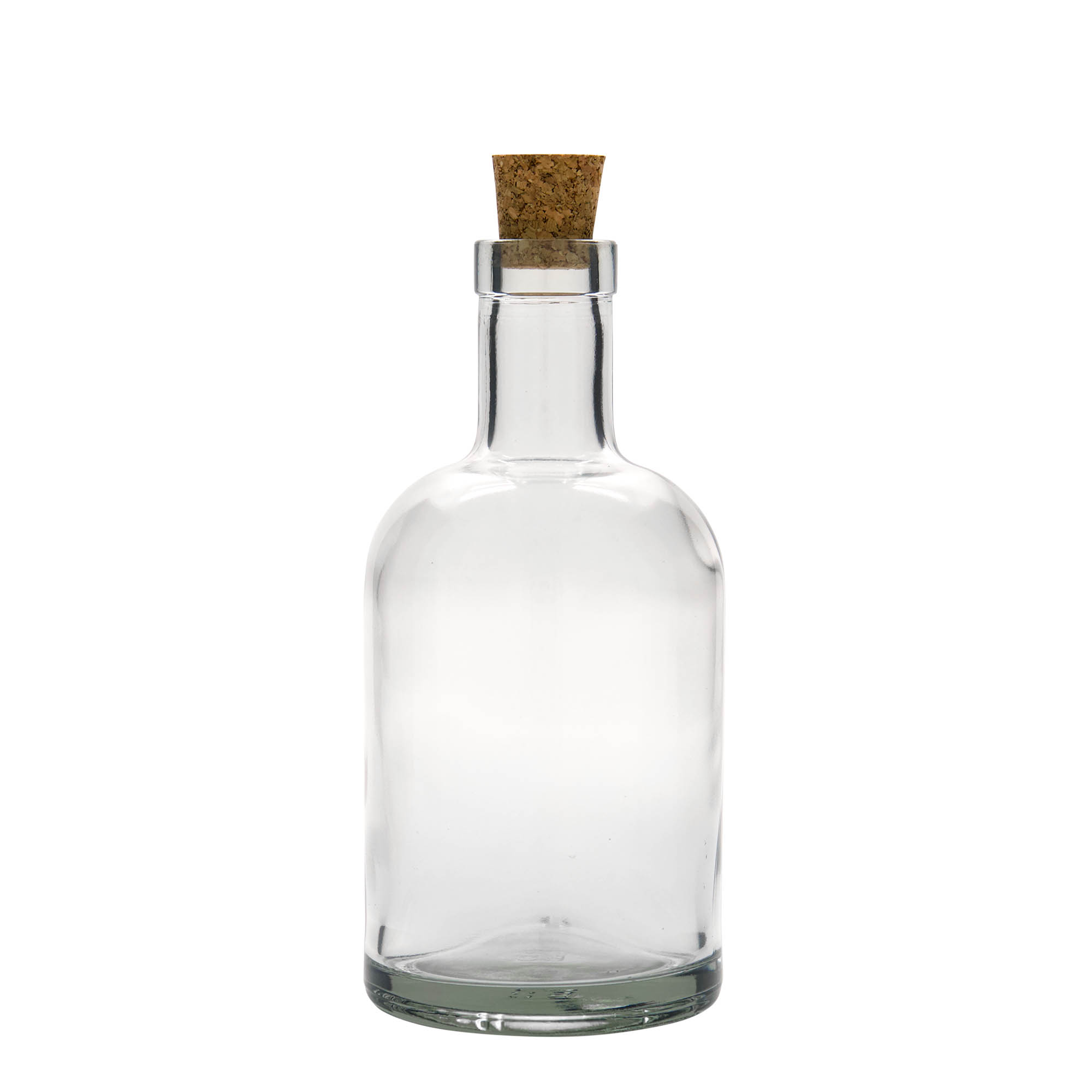 Bouteille en verre de 500 ml « Claus », ouverture : bouchon en liège Bouteille en verre de 500 ml « Claus », ouverture : bouchon en liège