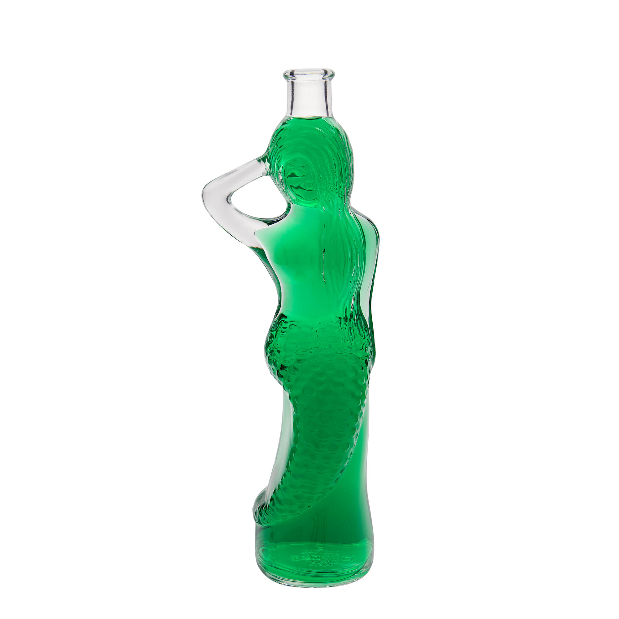 Bouteille en verre 500 ml « Sirène », ouverture : bouchon en liège Bouteille en verre 500 ml « Sirène », ouverture : bouchon en liège