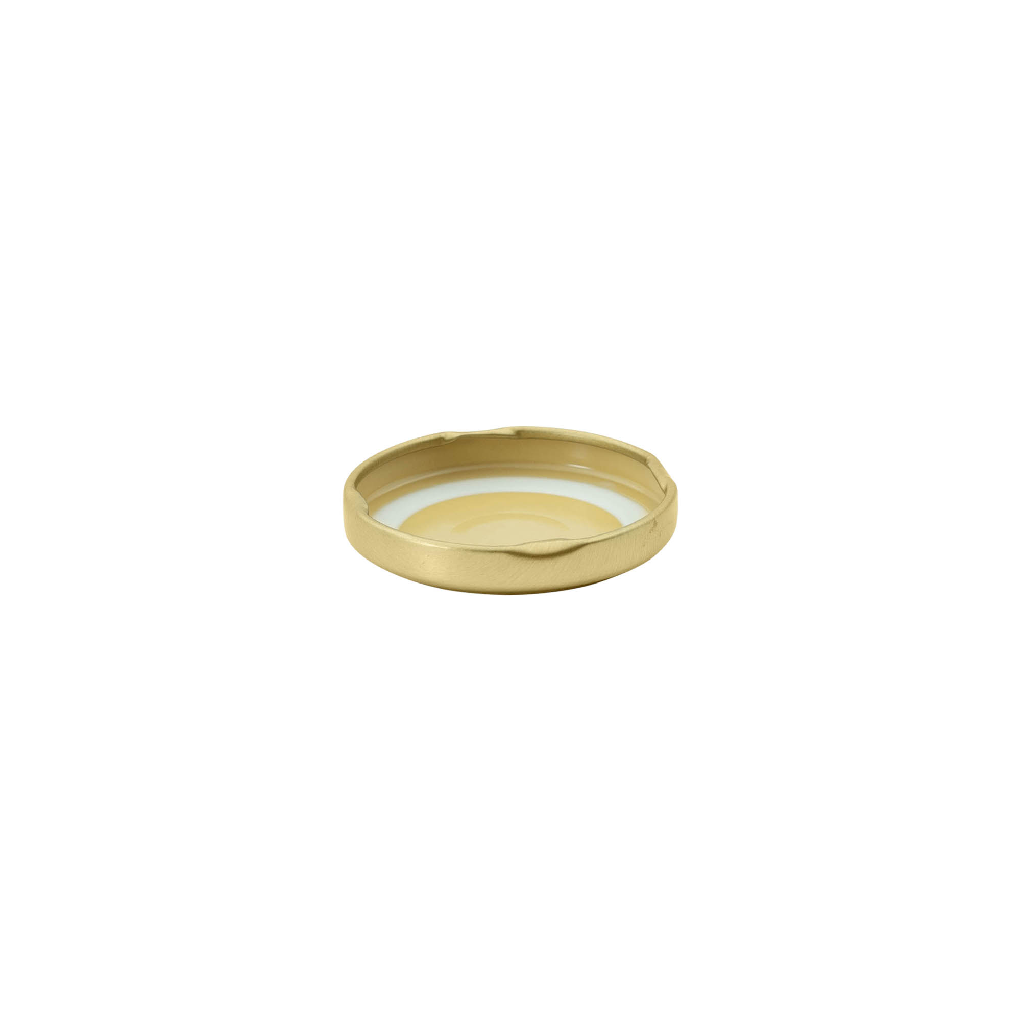 Bouchon à vis, tôle blanche, doré, pour ouverture : TO 48 Bouchon à vis, tôle blanche, doré, pour ouverture : TO 48