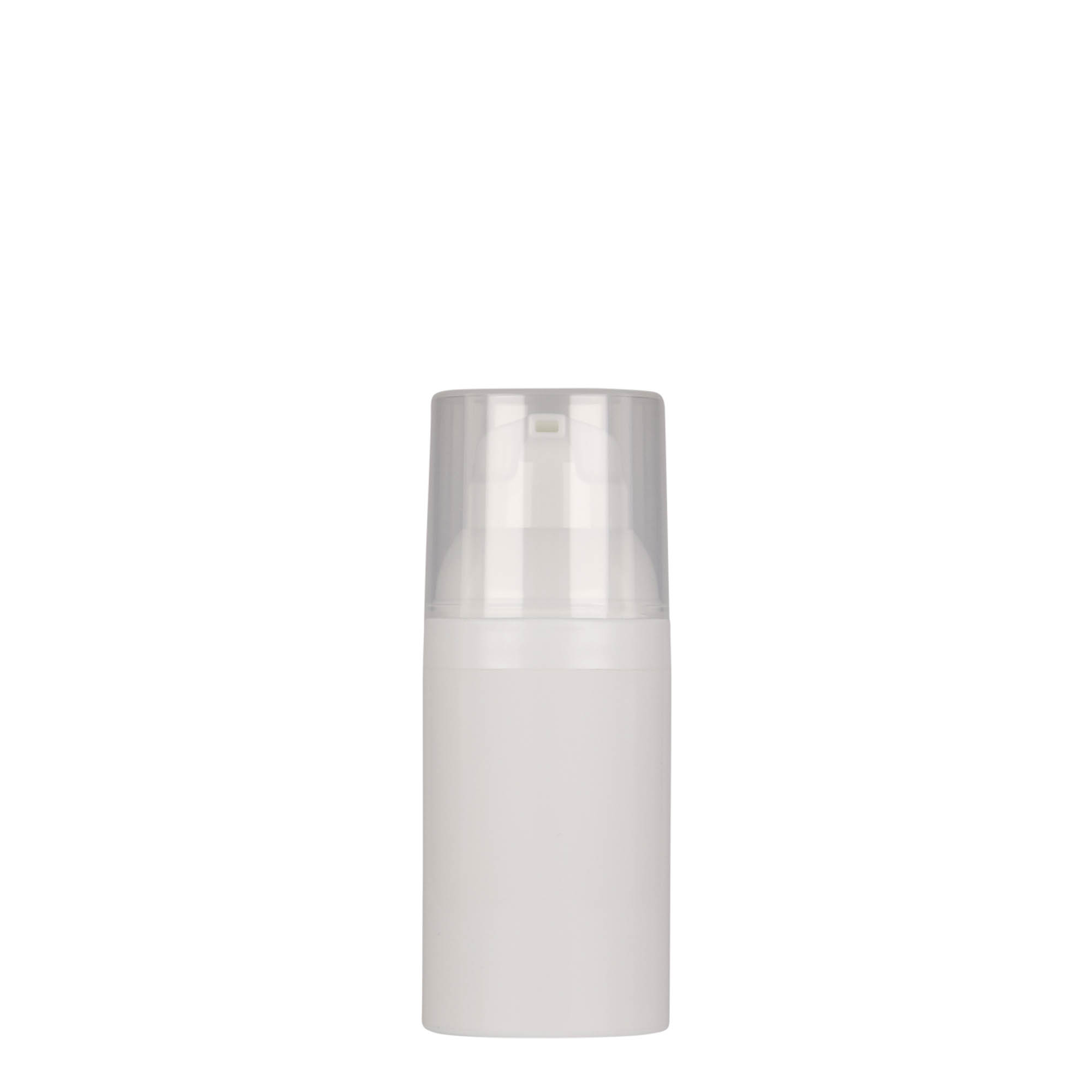 Distributeur airless 30 ml 'Mezzo', plastique PP, blanc