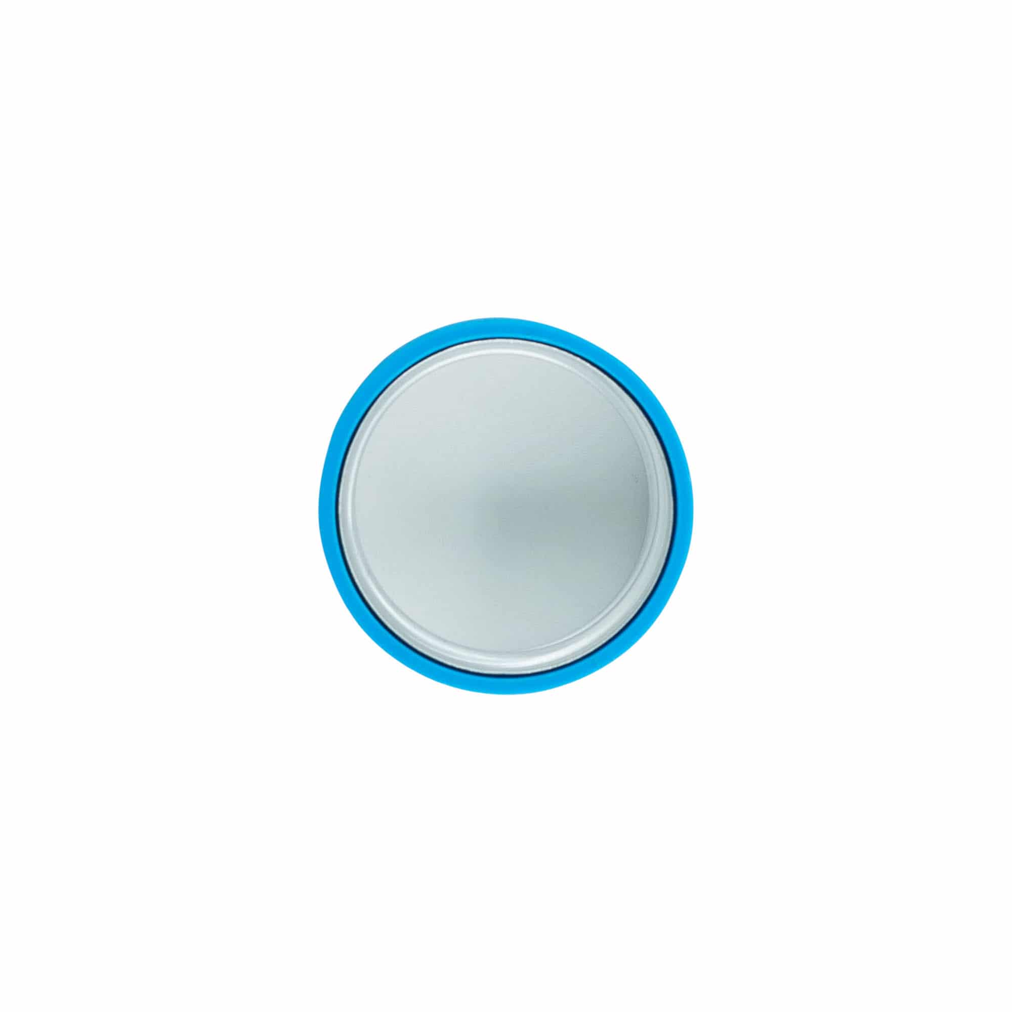 Bouchon à vis, plastique ABS, bleu eau, pour ouverture : GPI 28/400