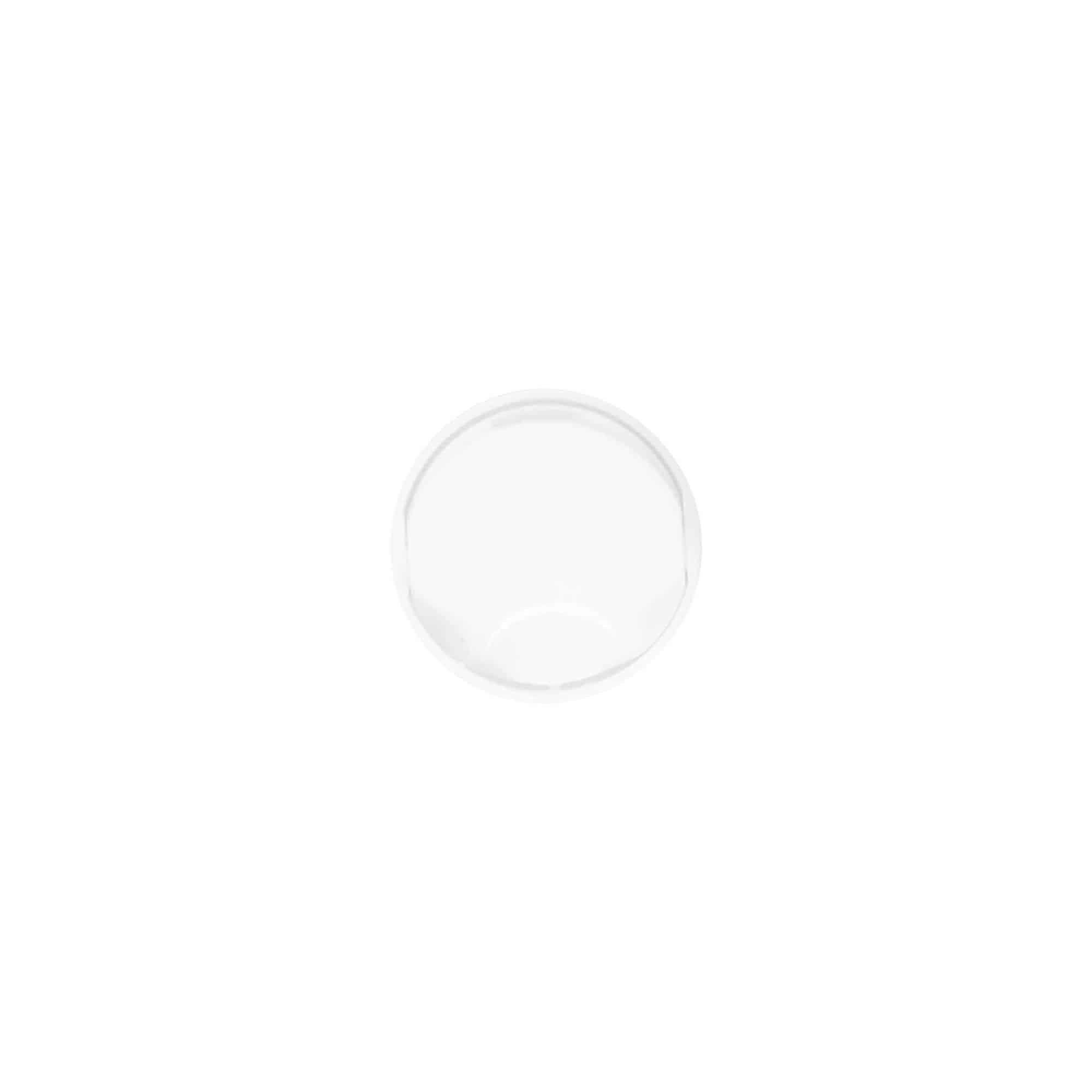 Bouchon à vis Disc Top, plastique PP, blanc, pour ouverture : 20/410