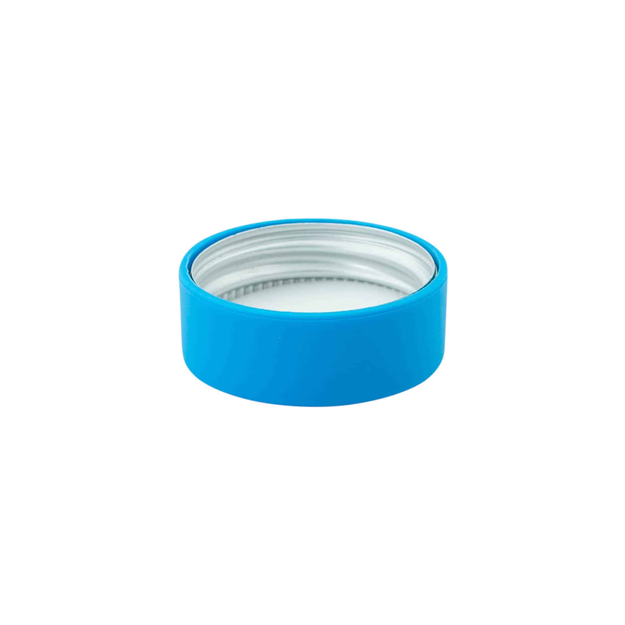 Bouchon à vis, plastique ABS, bleu eau, pour ouverture : GPI 33/400