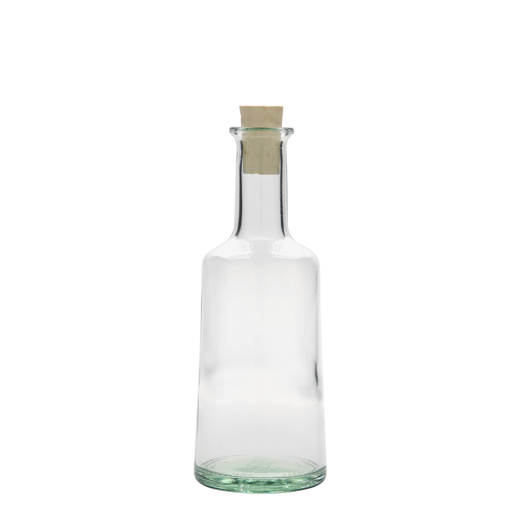 Flacon en verre 250 ml 'Christiano', ouverture : bouchon en liège