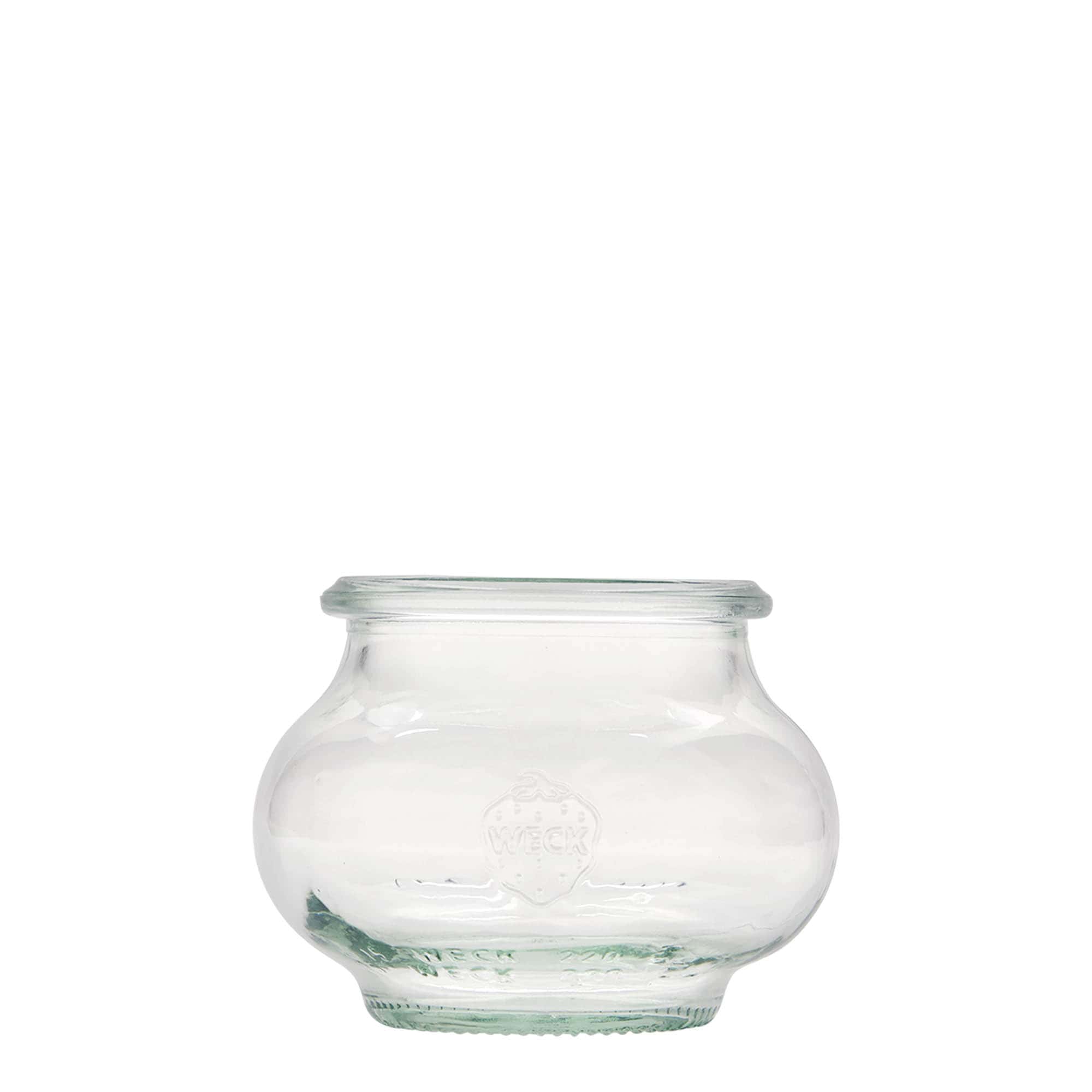 6x 220 ml bocal décoratif WECK avec couvercle en verre RR 60