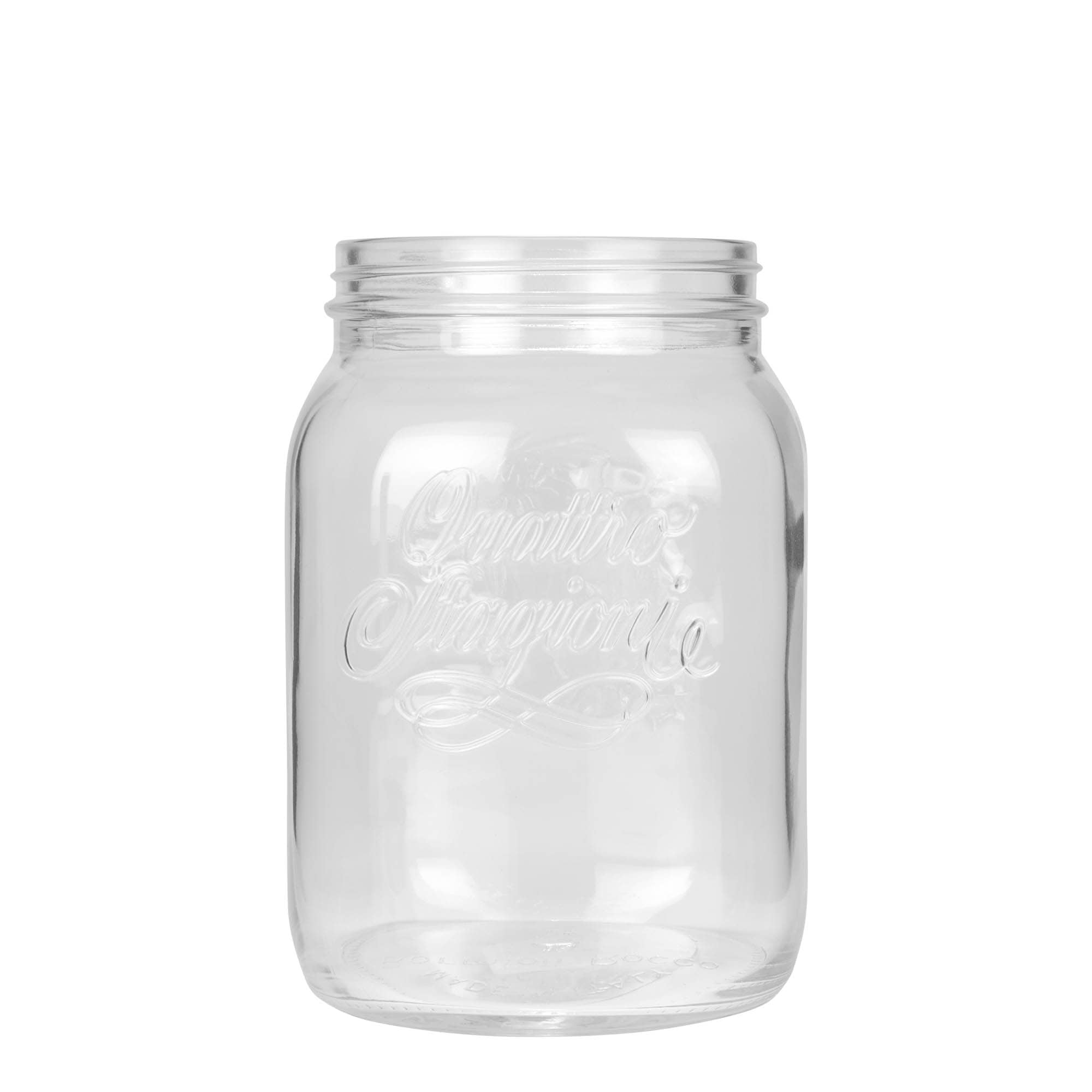 2.000 ml verre « Quattro Stagioni », ouverture : bouchon à vis
