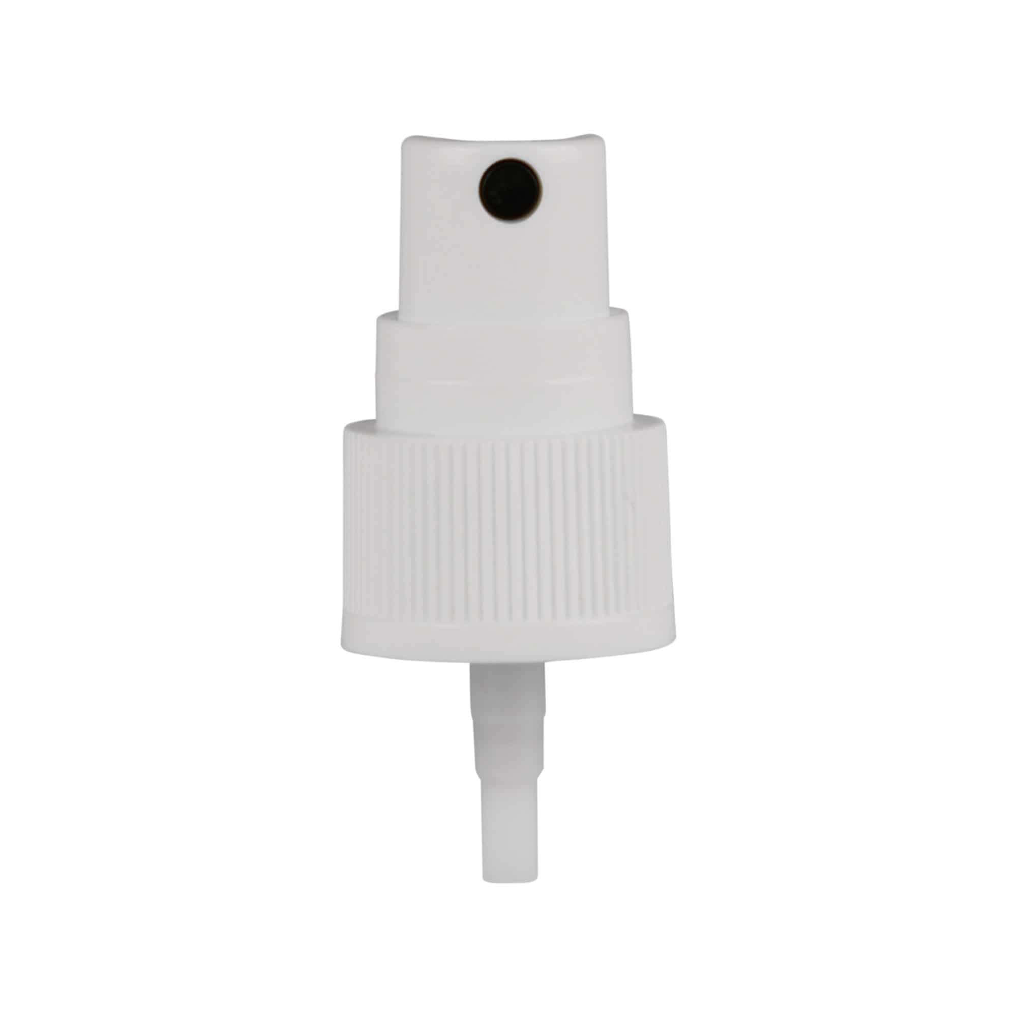 Bougage à vis avec vaporisateur, plastique PP, blanc, pour bouchage: GPI 20/410 Bougage à vis avec vaporisateur, plastique PP, blanc, pour bouchage: GPI 20/410