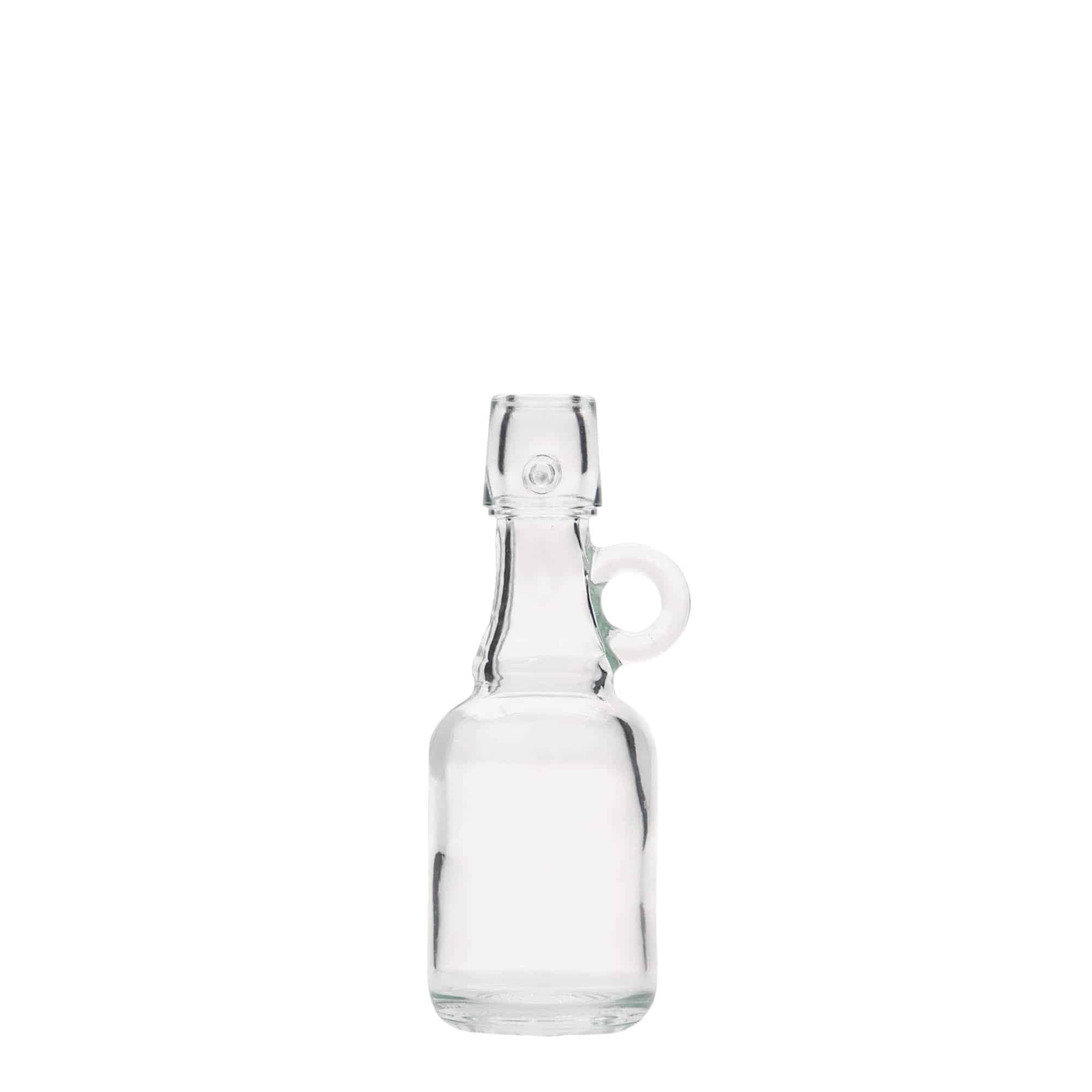 Flacon en verre 40 ml « Santos », ouverture : fermeture à bascule