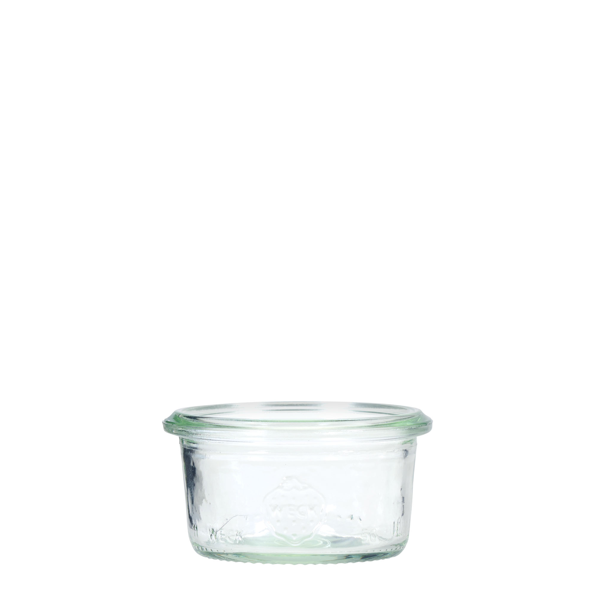 50 ml bocal WECK à renversement, ouverture : bord rond 50 ml bocal WECK à renversement, ouverture : bord rond