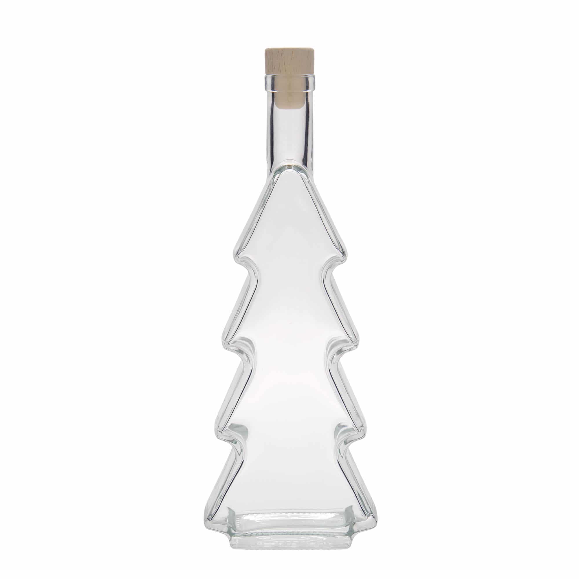 Bouteille en verre de 500 ml « Sapin », ouverture : bouchon en liège