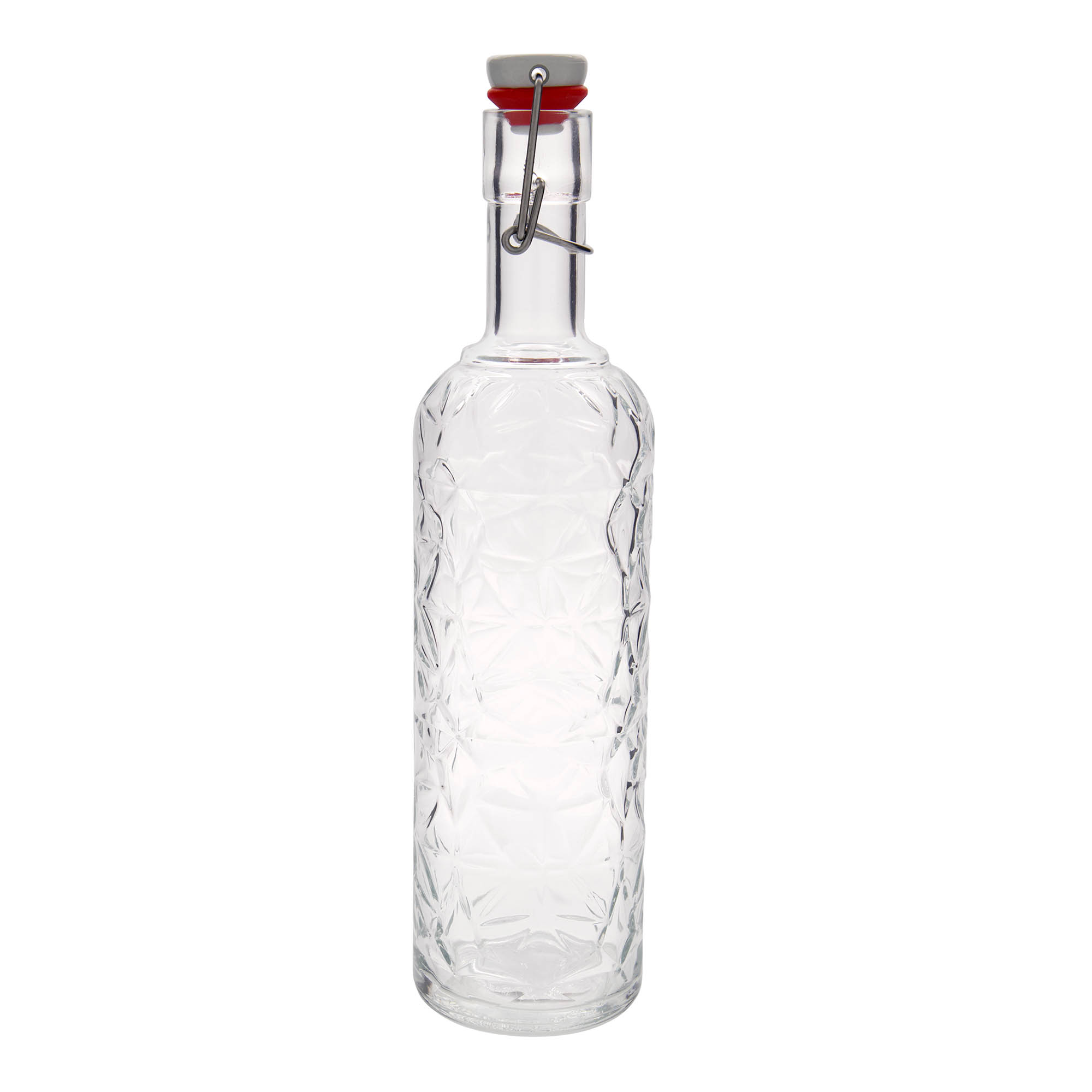 Bouteille en verre 1 000 ml « Oriente », ouverture : bouchon à levier