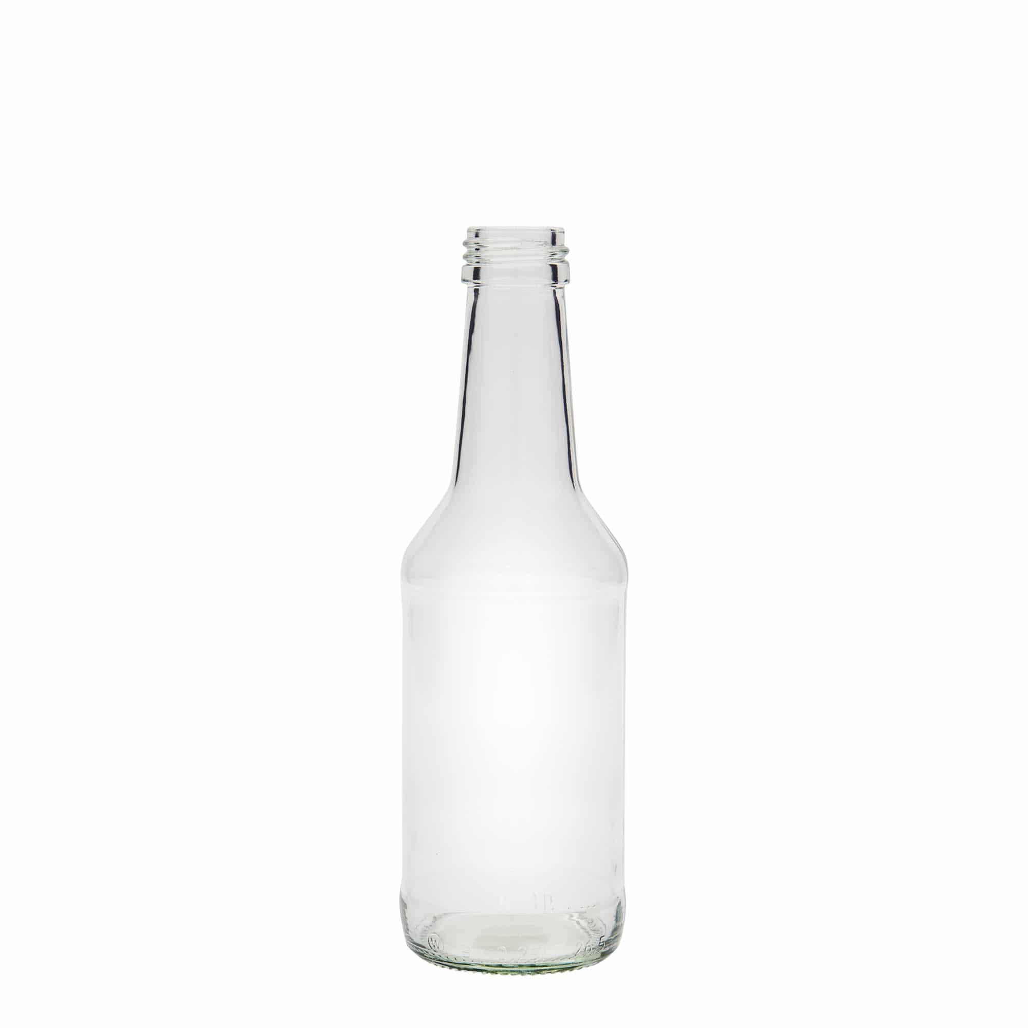 Bouteille en verre 250 ml « Nils », ouverture : PP 28 Bouteille en verre 250 ml « Nils », ouverture : PP 28