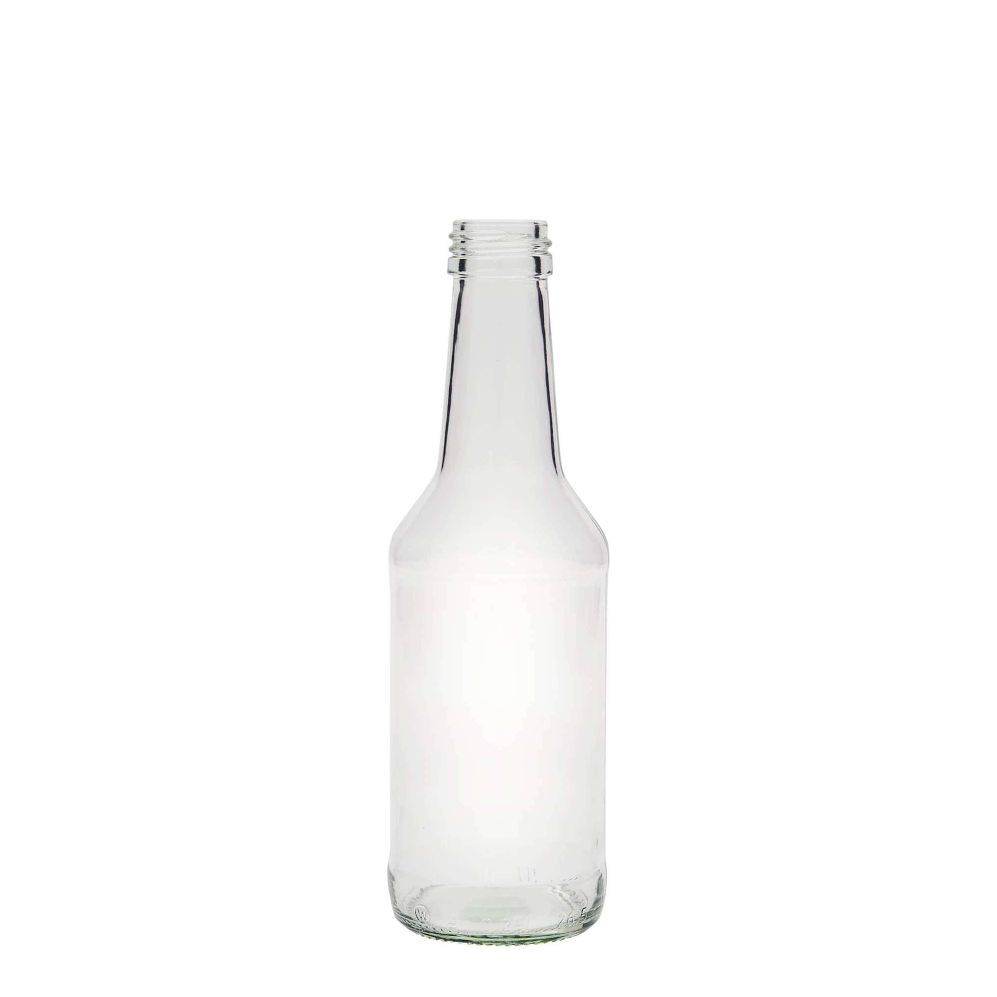 Bouteille en verre 250 ml « Nils », ouverture : PP 28