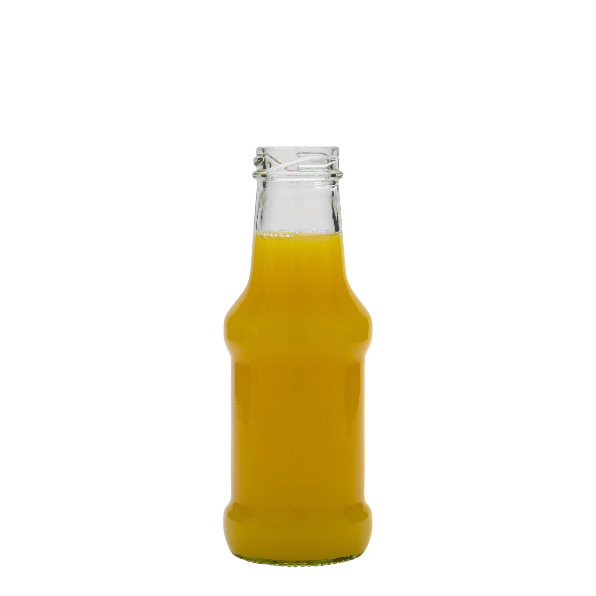 250 ml Bouteille de sauce, verre, ouverture : Twist-Off (TO 38) 250 ml Bouteille de sauce, verre, ouverture : Twist-Off (TO 38)