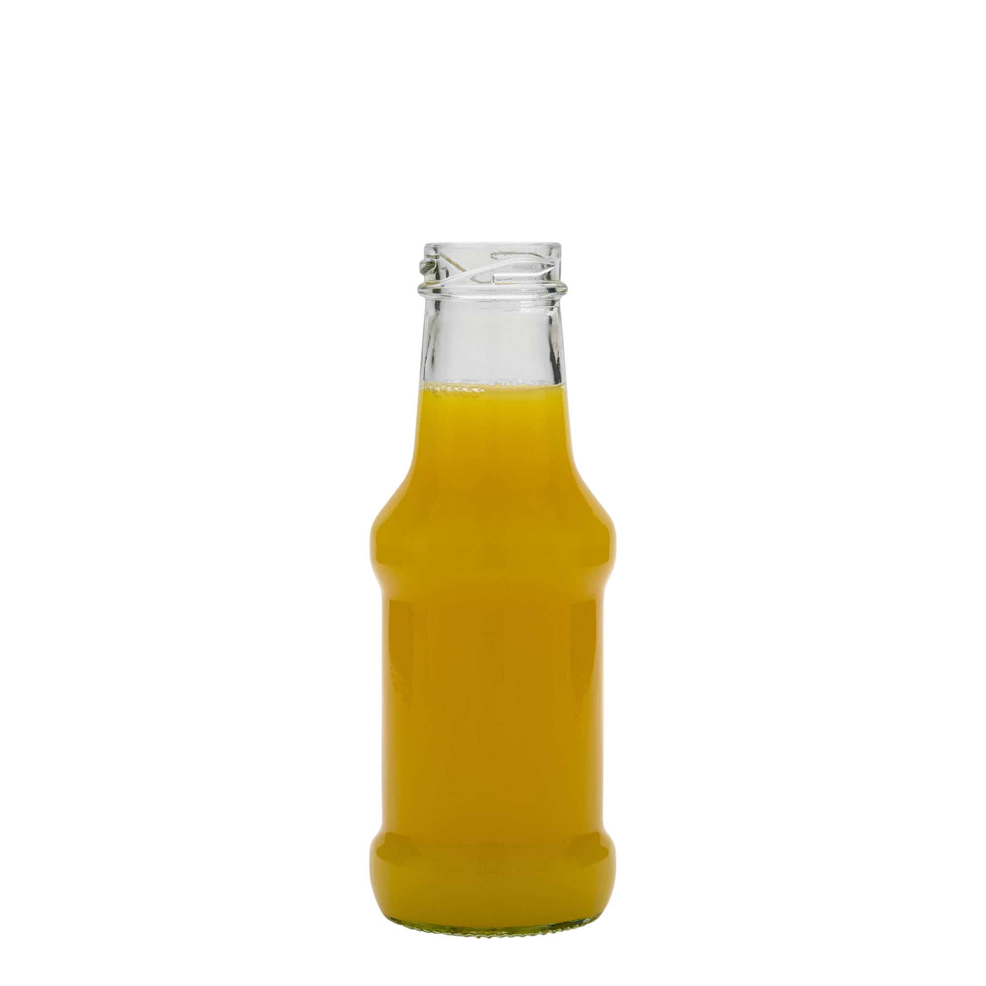 250 ml Bouteille de sauce, verre, ouverture : Twist-Off (TO 38) 250 ml Bouteille de sauce, verre, ouverture : Twist-Off (TO 38)