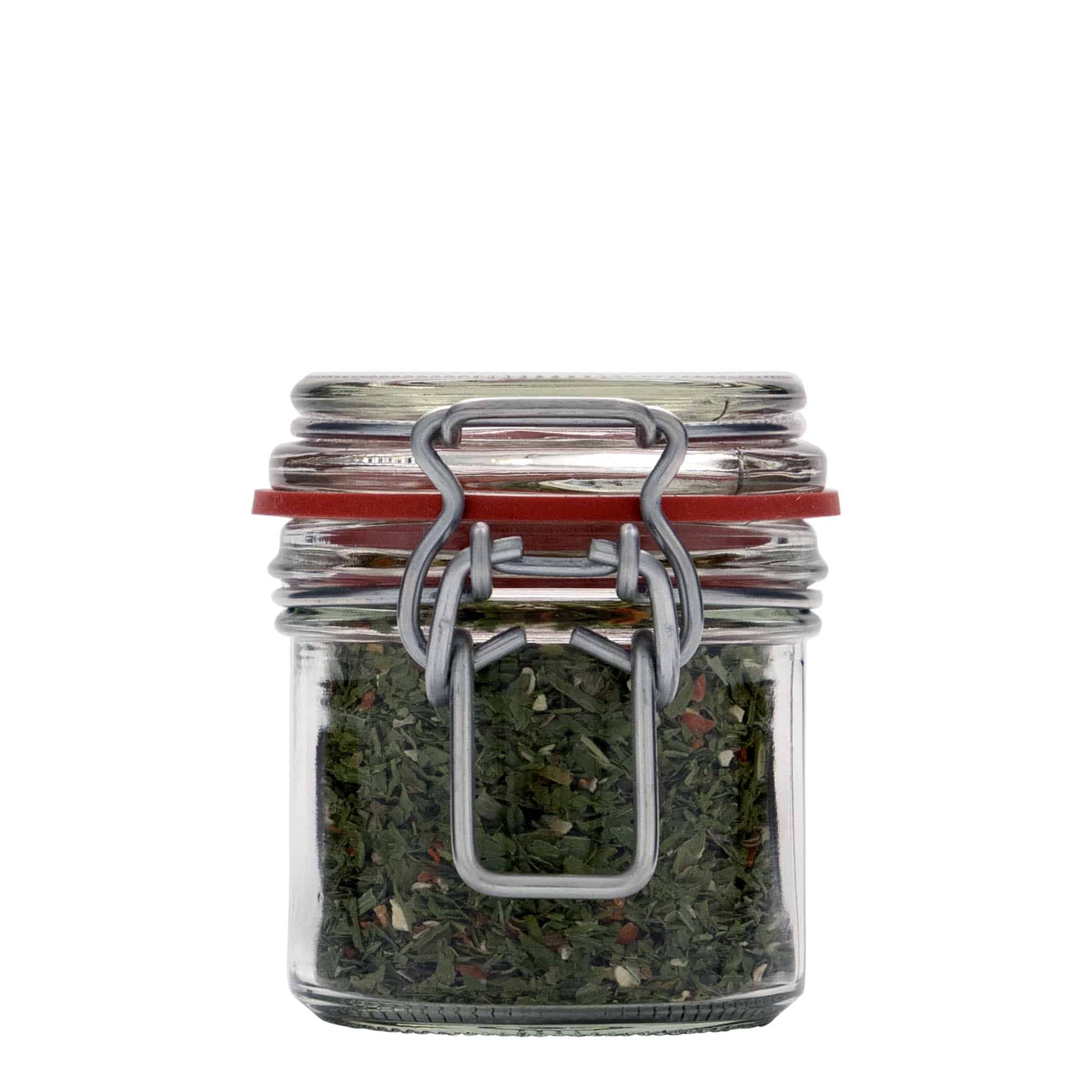 125 ml bocal à fermeture mécanique, ouverture : fermeture à levier métallique