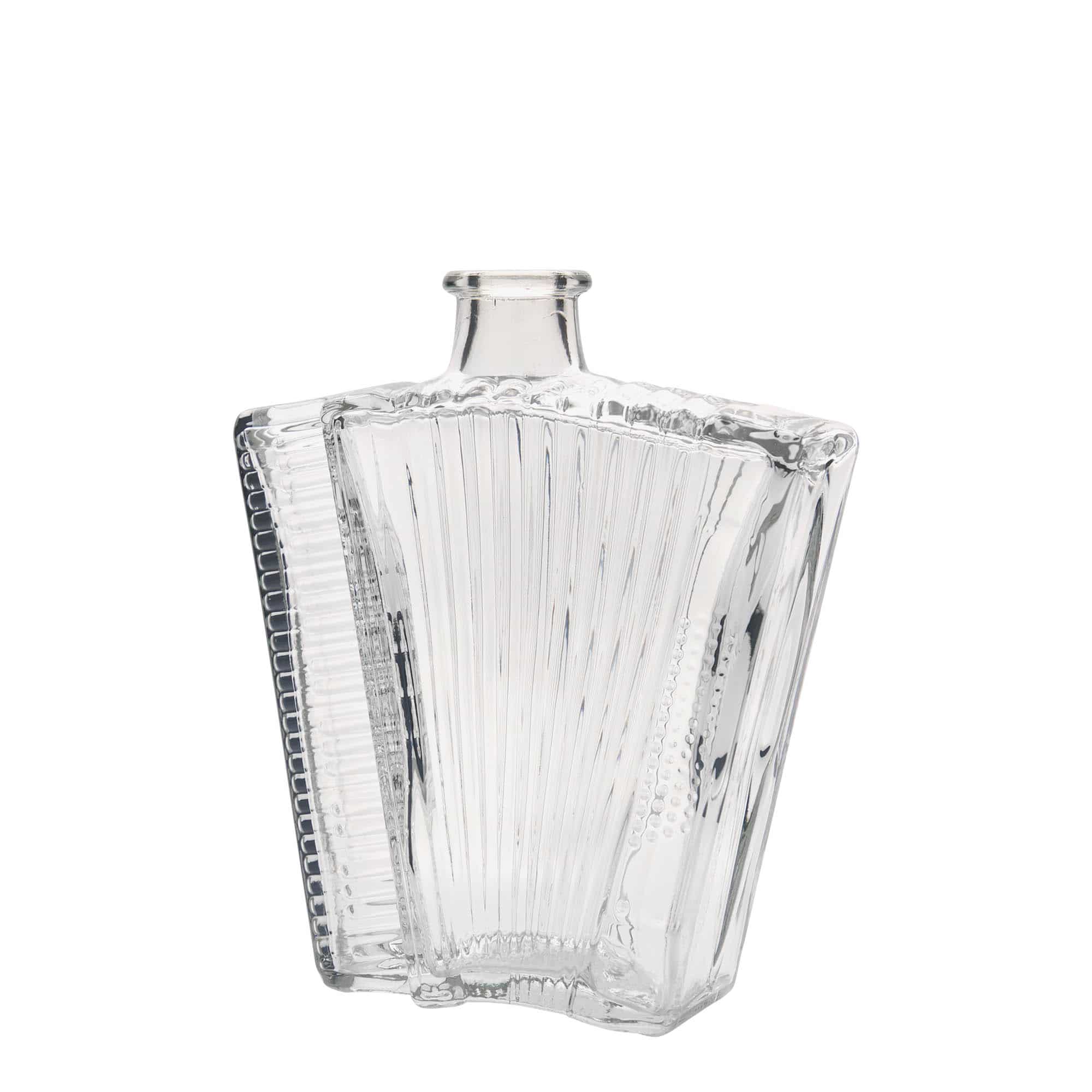 Bouteille en verre 500 ml 'Accordéon', bouchage: bouchon