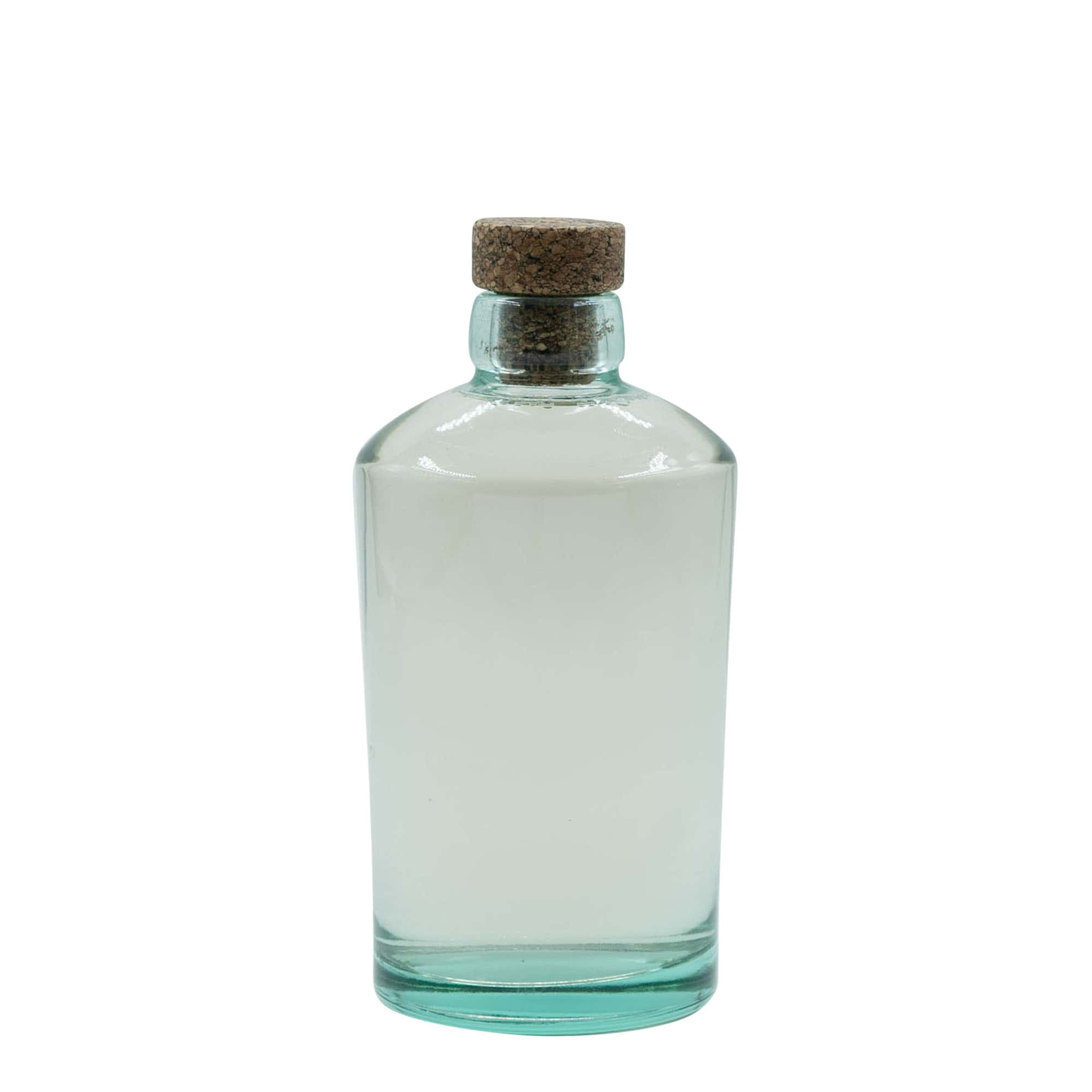Bouteille en verre 500 ml 'Barrel', bouchage: bouchon