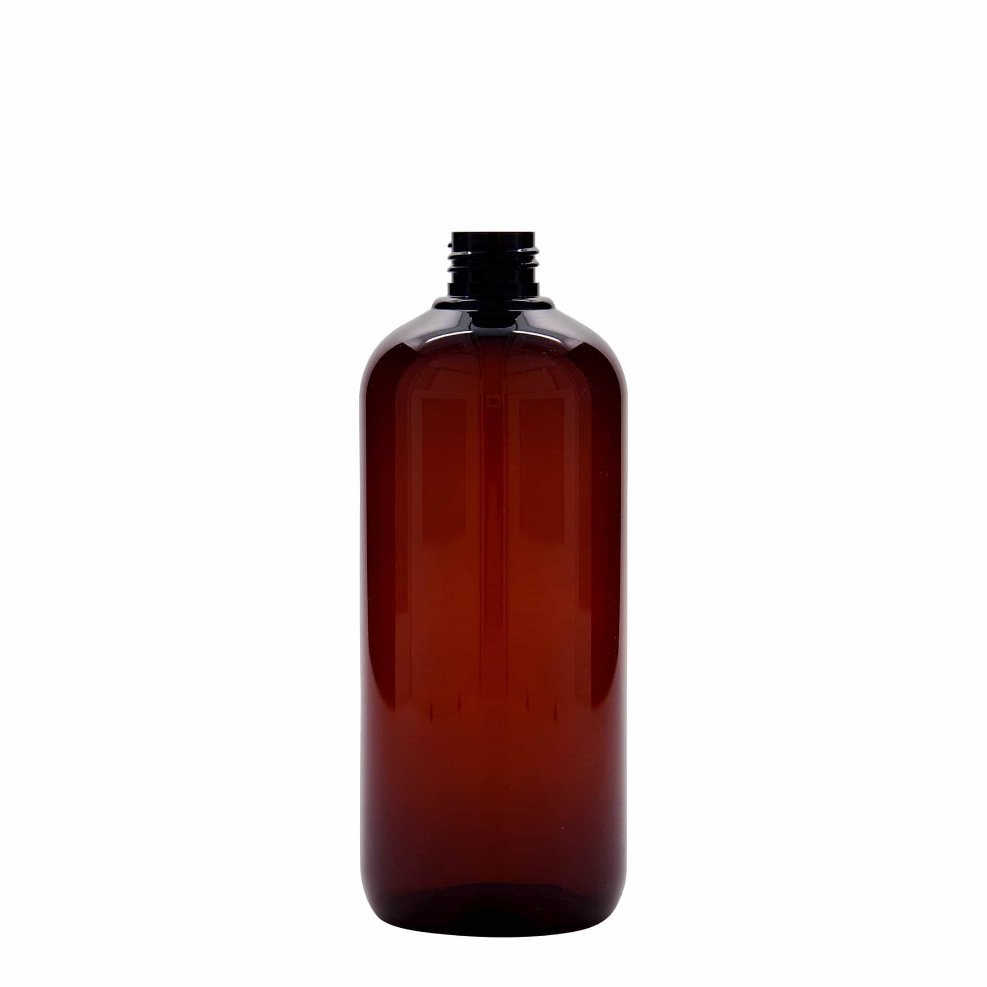 Bouteille en plastique recyclé 500 ml 'Victor’s Best', PCR, brun, bouchage: GPI 24/410 Bouteille en plastique recyclé 500 ml 'Victor’s Best', PCR, brun, bouchage: GPI 24/410
