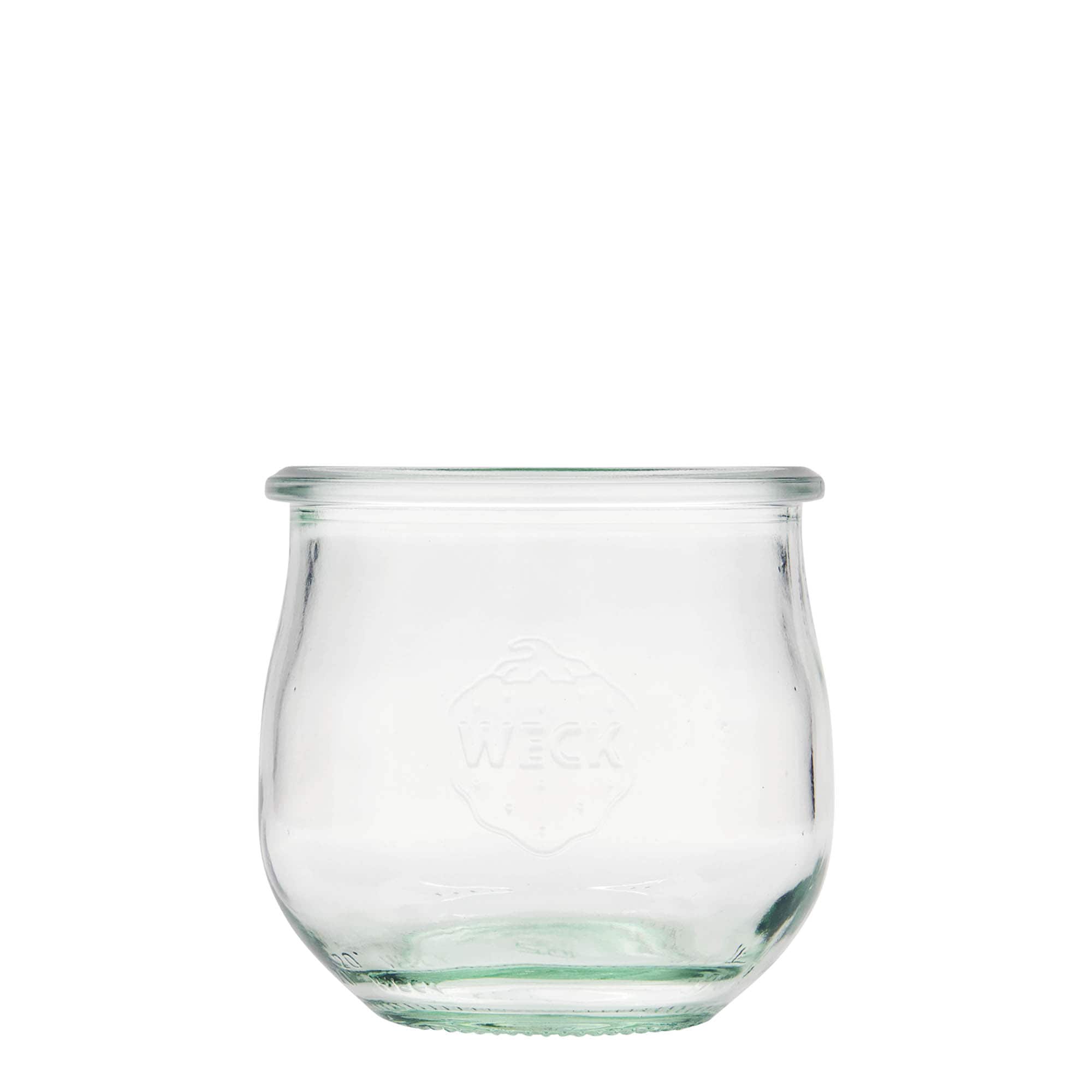 370 ml WECK-Tulipanglas, ouverture : bord rond