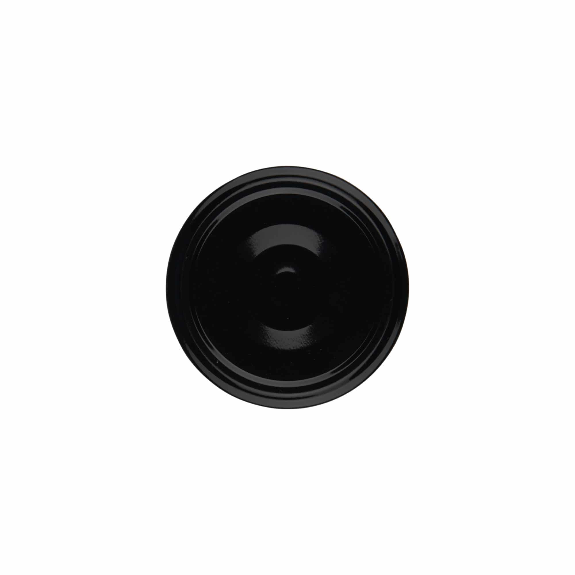 Couvercle Twist-Off, fer blanc, noir, pour bouchage: TO 66