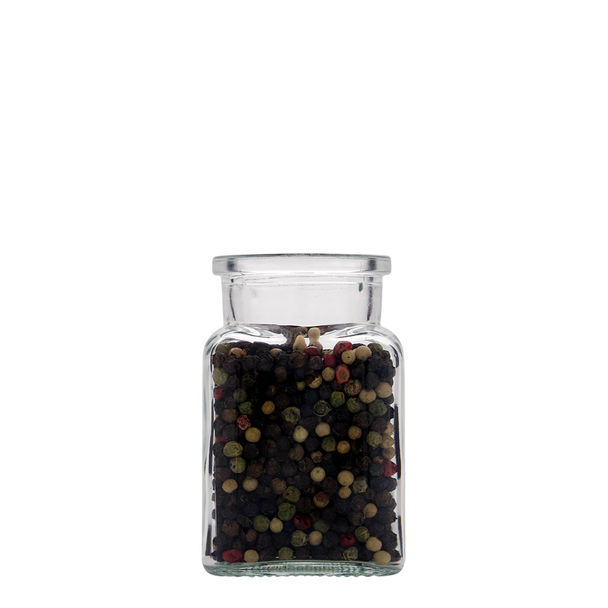 150 ml verre à bouchon en liège, carré, ouverture : liège