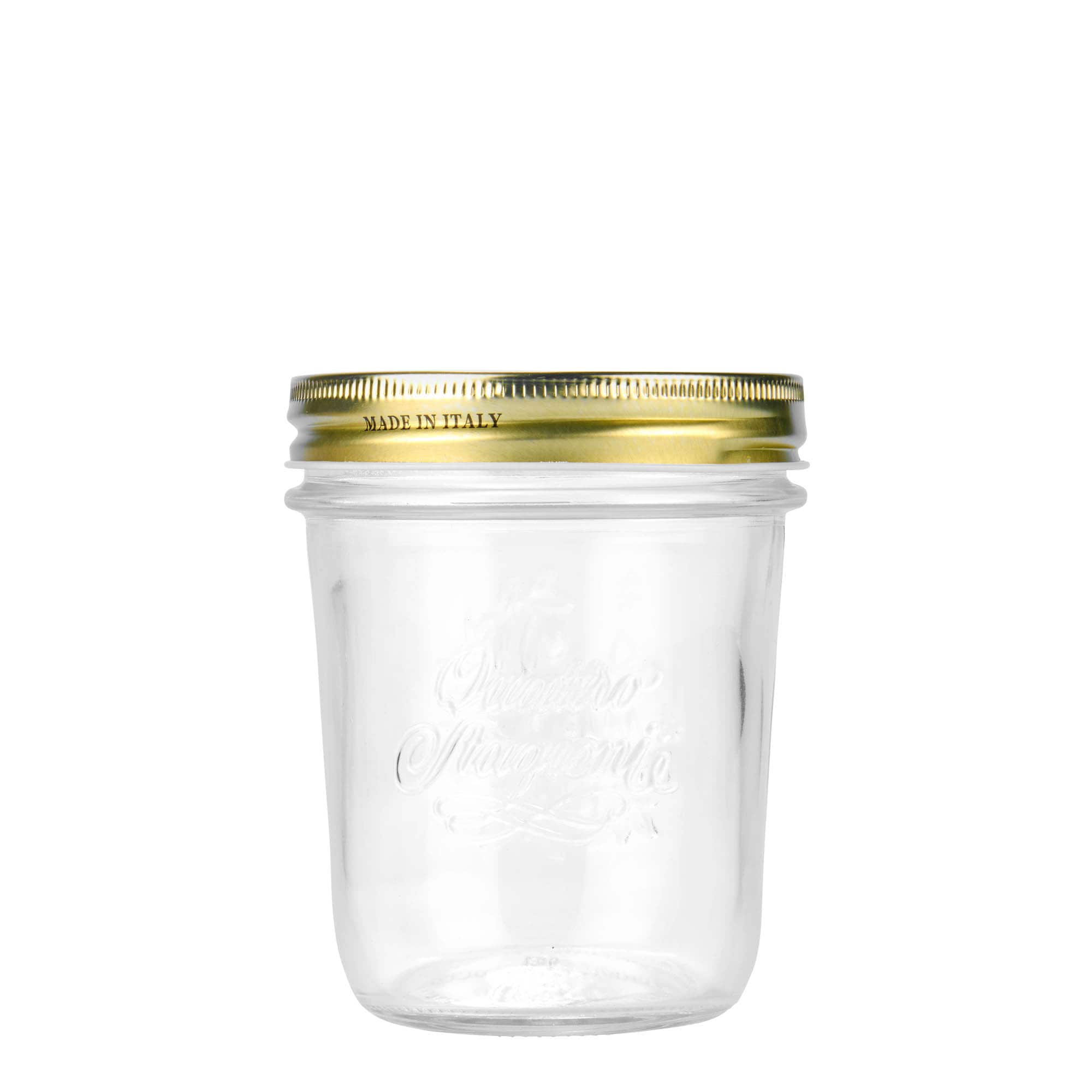 Pot à confiture 320 ml 'Quattro Stagioni', ouverture : fermeture à vis
