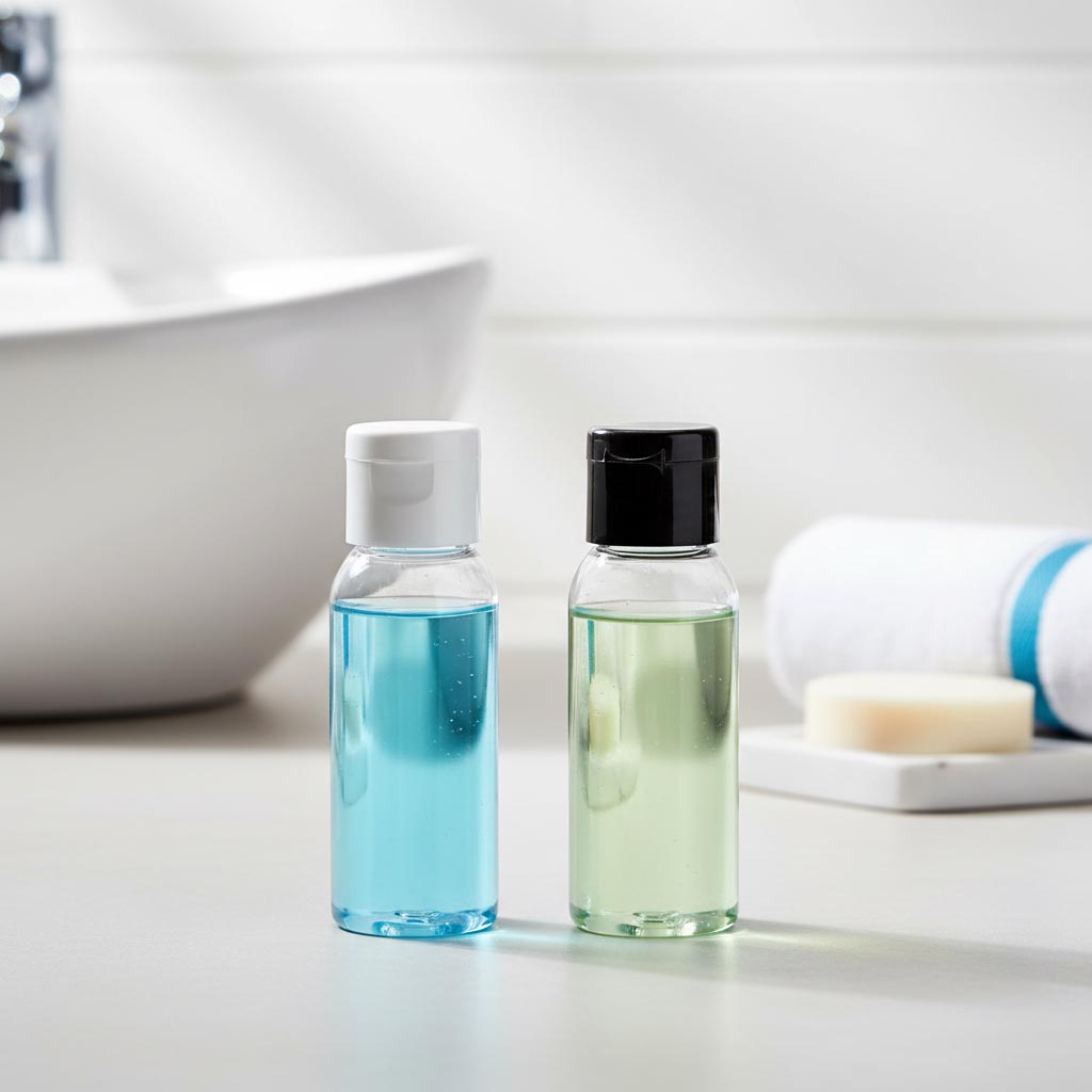 Bouchon à vis charnière à clapet, plastique PP, blanc, pour ouverture : 20/410