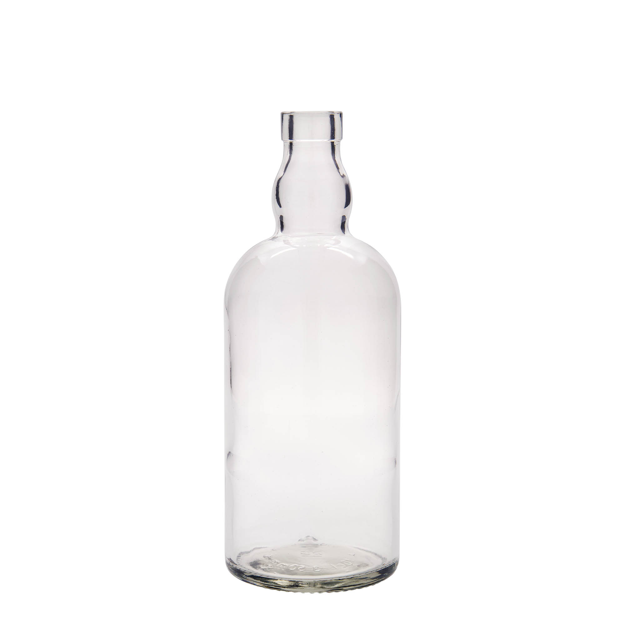 Bouteille en verre 700 ml 'Aberdeen', ouverture : bouchon en liège Bouteille en verre 700 ml 'Aberdeen', ouverture : bouchon en liège