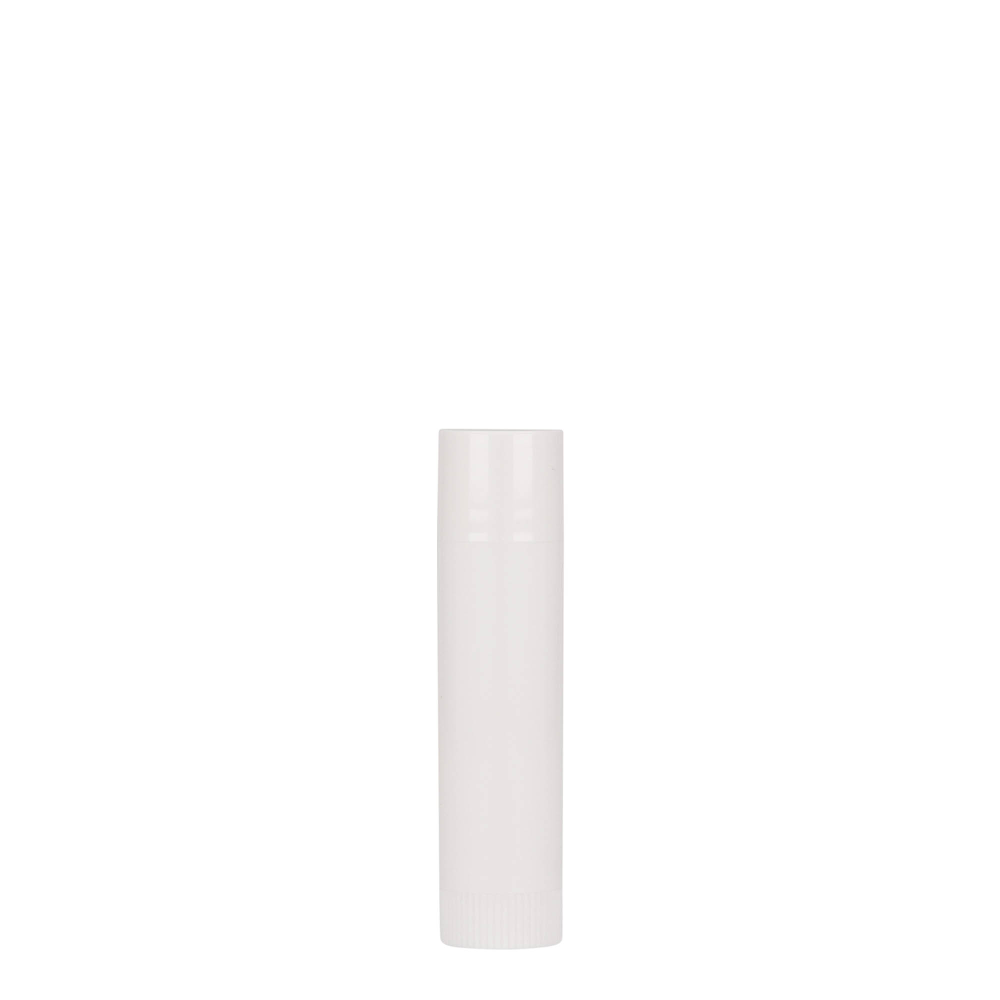 6 ml tube de rouge à lèvres, plastique PP, blanc